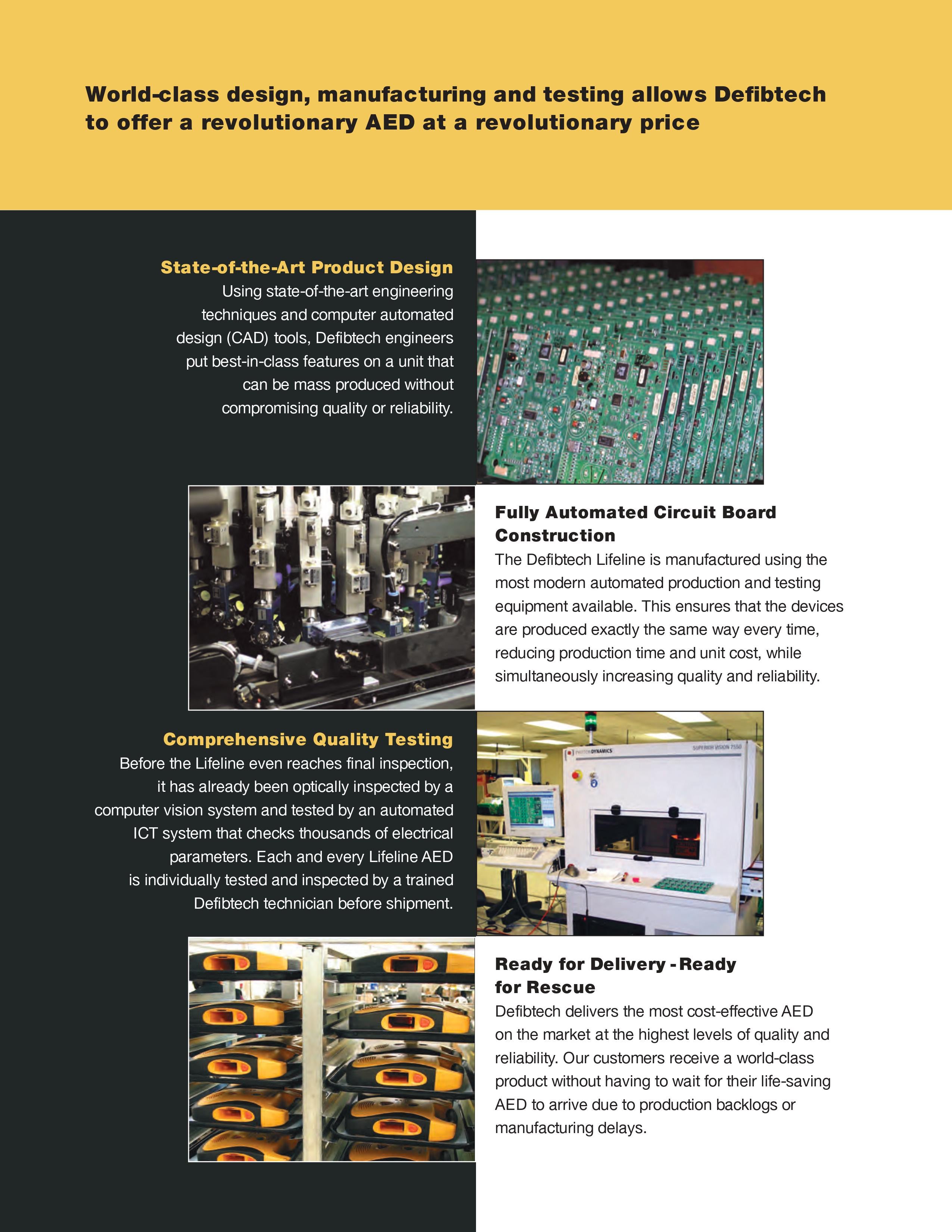 Defibtech Lifeline AED, Recertified Series Model DDU100A/ DCF-A120-REG