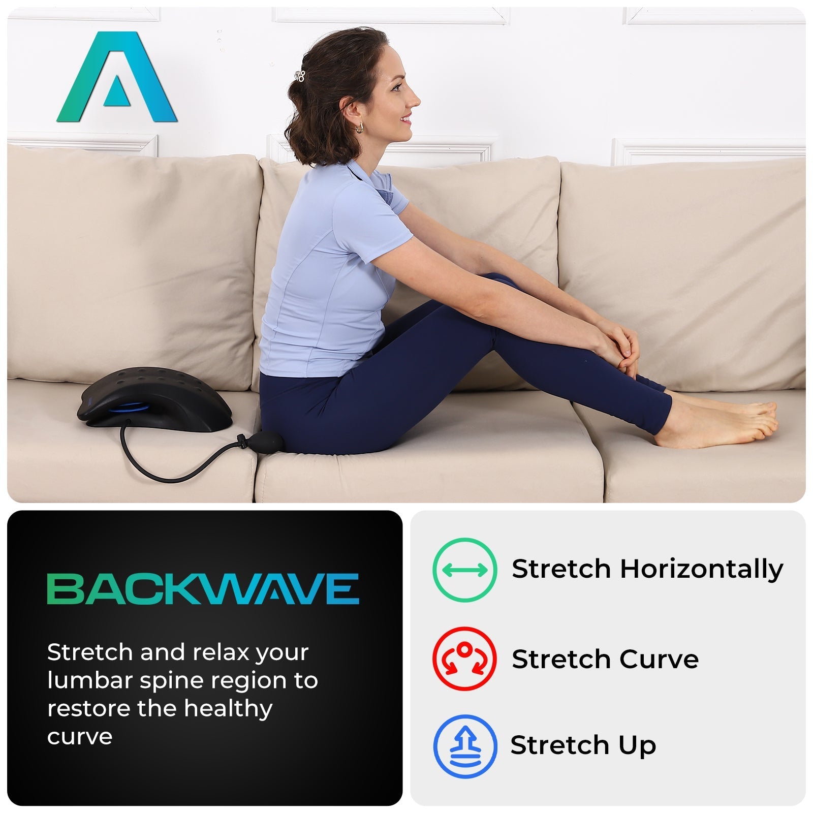 BackWave Back Stretcher by PlayMakar