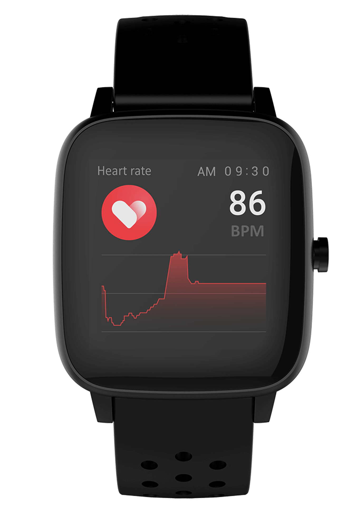 Supersonic Smartwatch with Dynamic Heart Rate, Temperature, Blood Oxygen, and Blood Pressure Monitor by Jupiter Gear