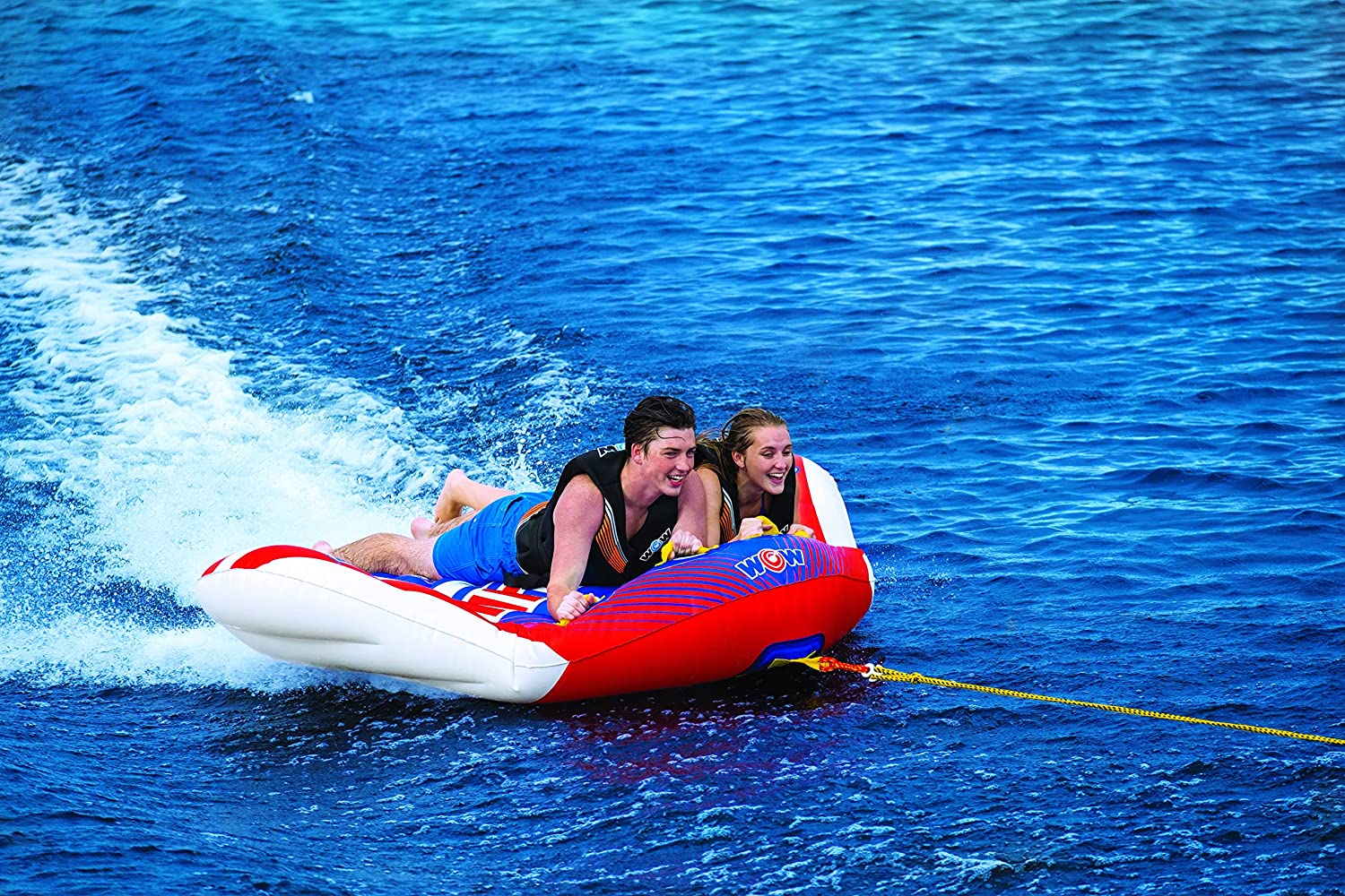 WOW Sports Javelin 2 Person 2P Towable (22-WTO-3974) by Jupiter Gear