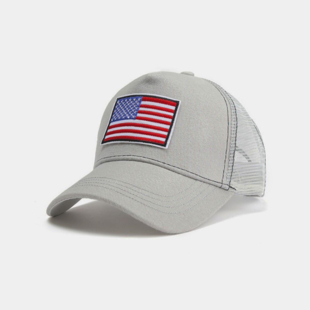 American Flag Trucker Hat with Adjustable Strap by Jupiter Gear