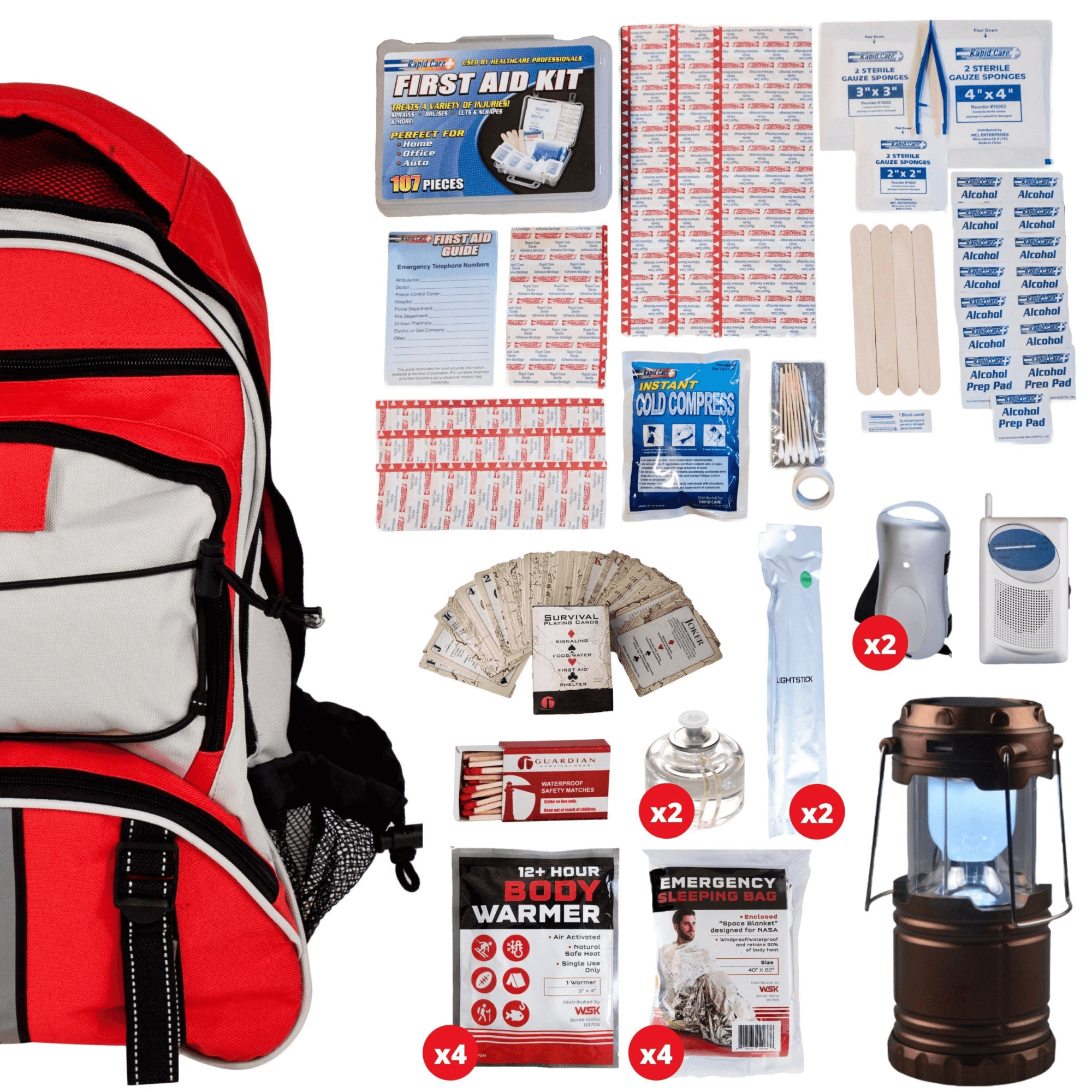 WSK Family Power Outage Emergency Survival Kit - Jupiter Gear