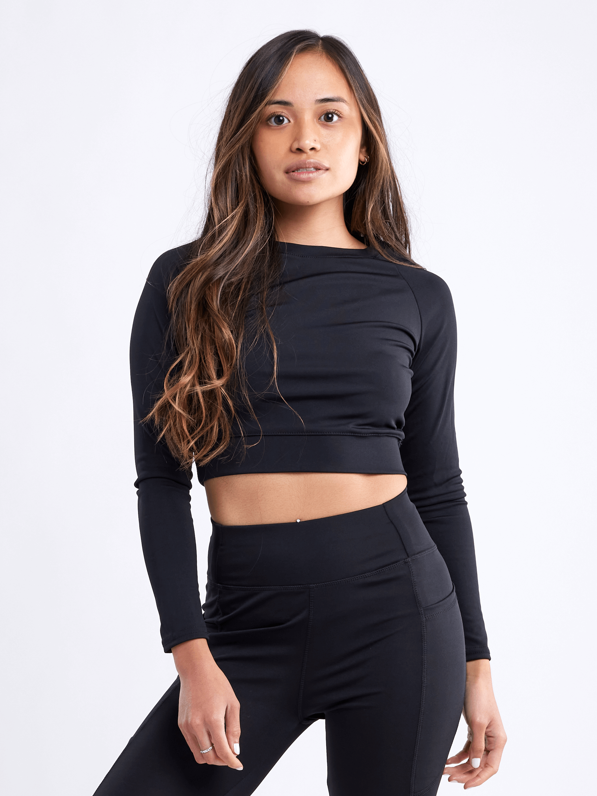 JupiterGear Long-Sleeve Crop Top by Jupiter Gear