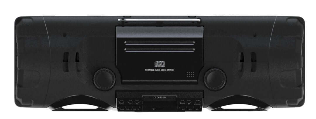 Naxa MP3/CD Bass Reflex Boombox and PA System with Bluetooth by Jupiter Gear