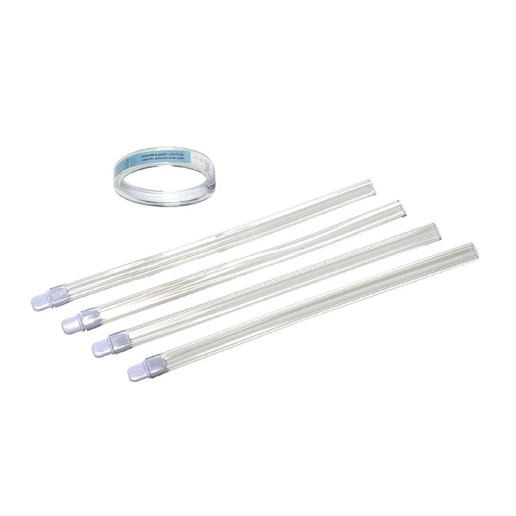 Dynarex ID Bands, Clear Band w/ Color Card Insert - 50ea/bx, 5bxs/cs (250 Count)