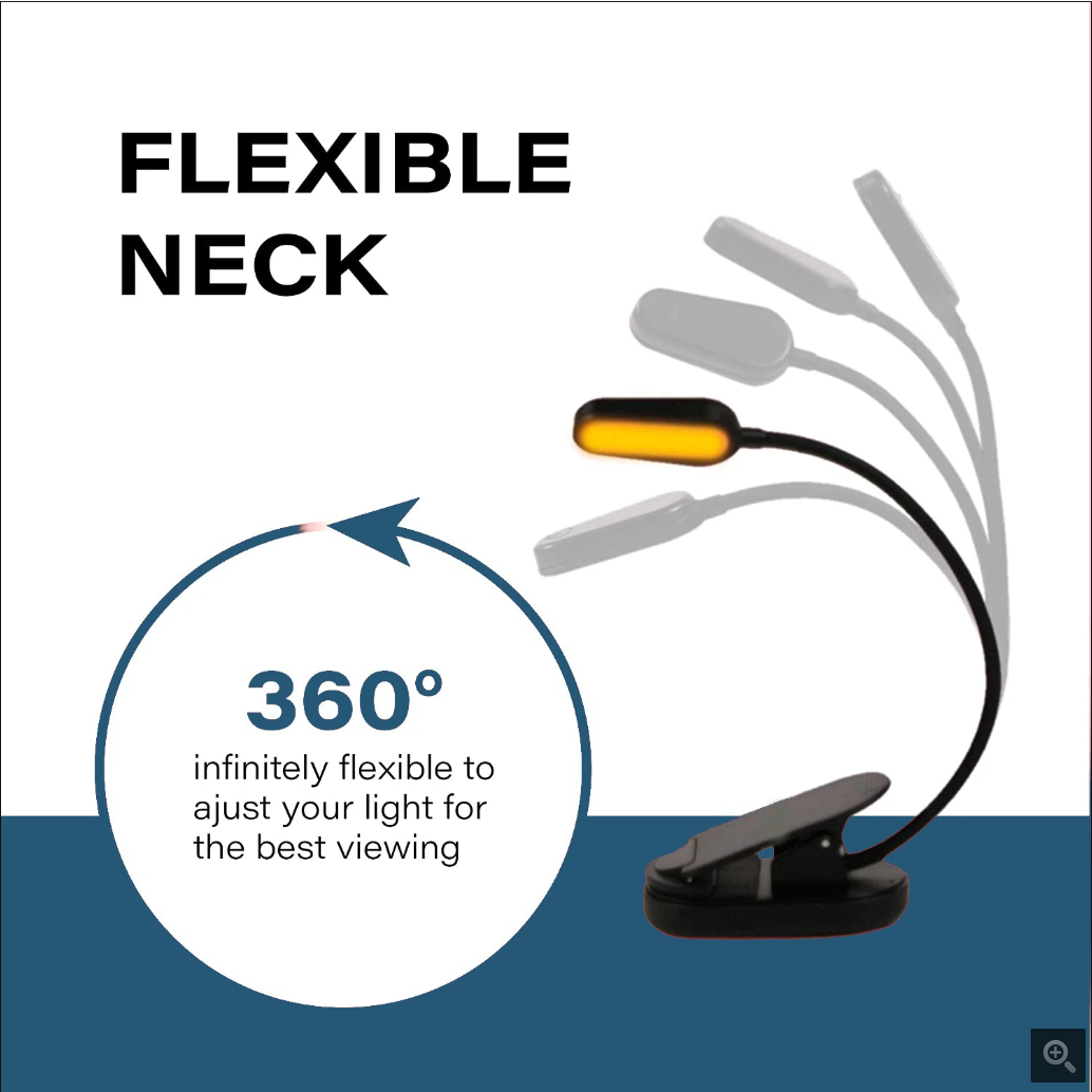 NEW Orange Glow Reading light Red Light Wild Foods