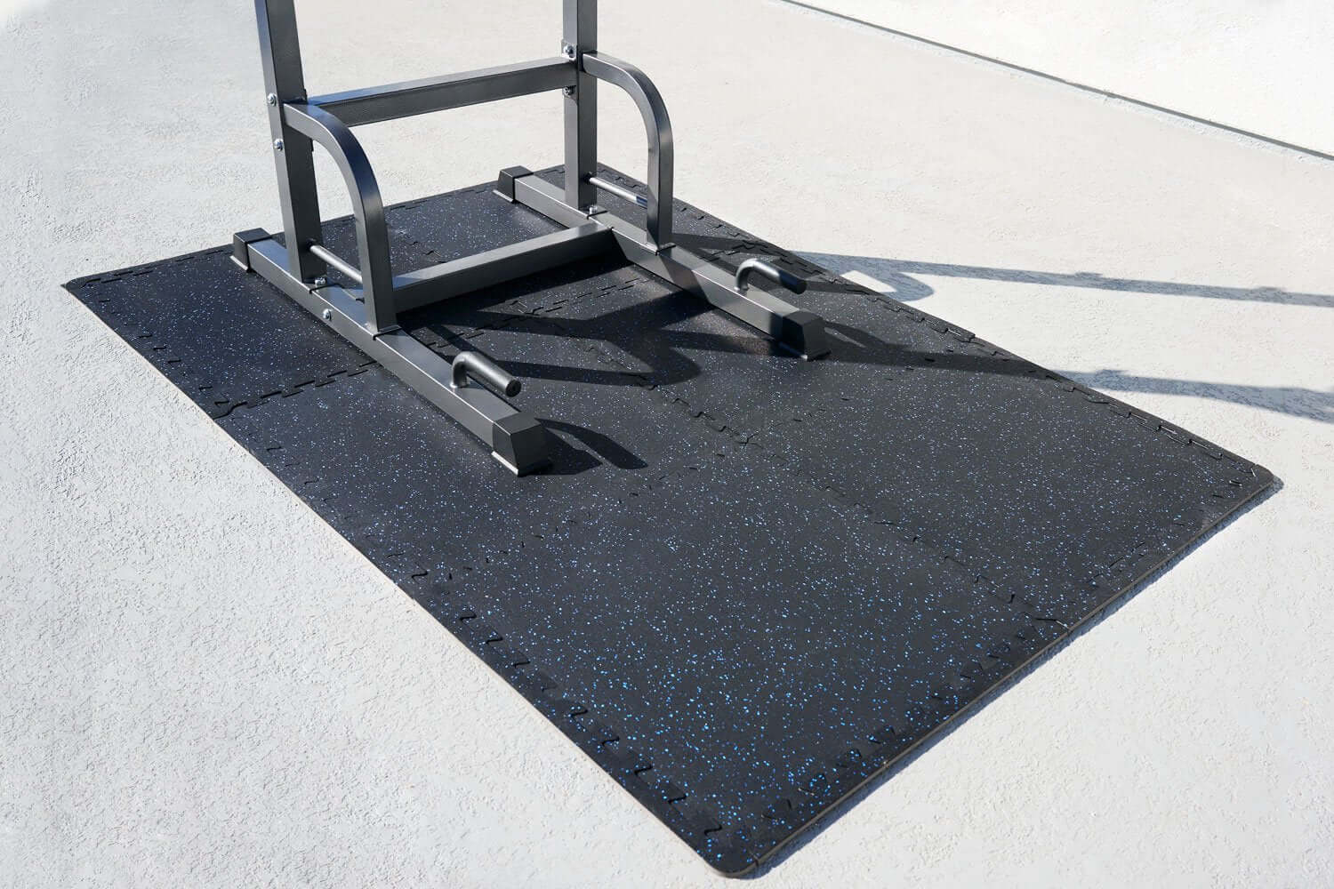 Rubber Top Exercise Puzzle Mat 0.75in 24sqft by Jupiter Gear