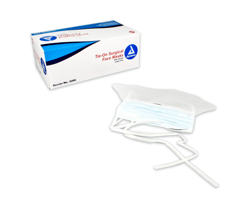 Dynarex Surgical Face Mask, Blue