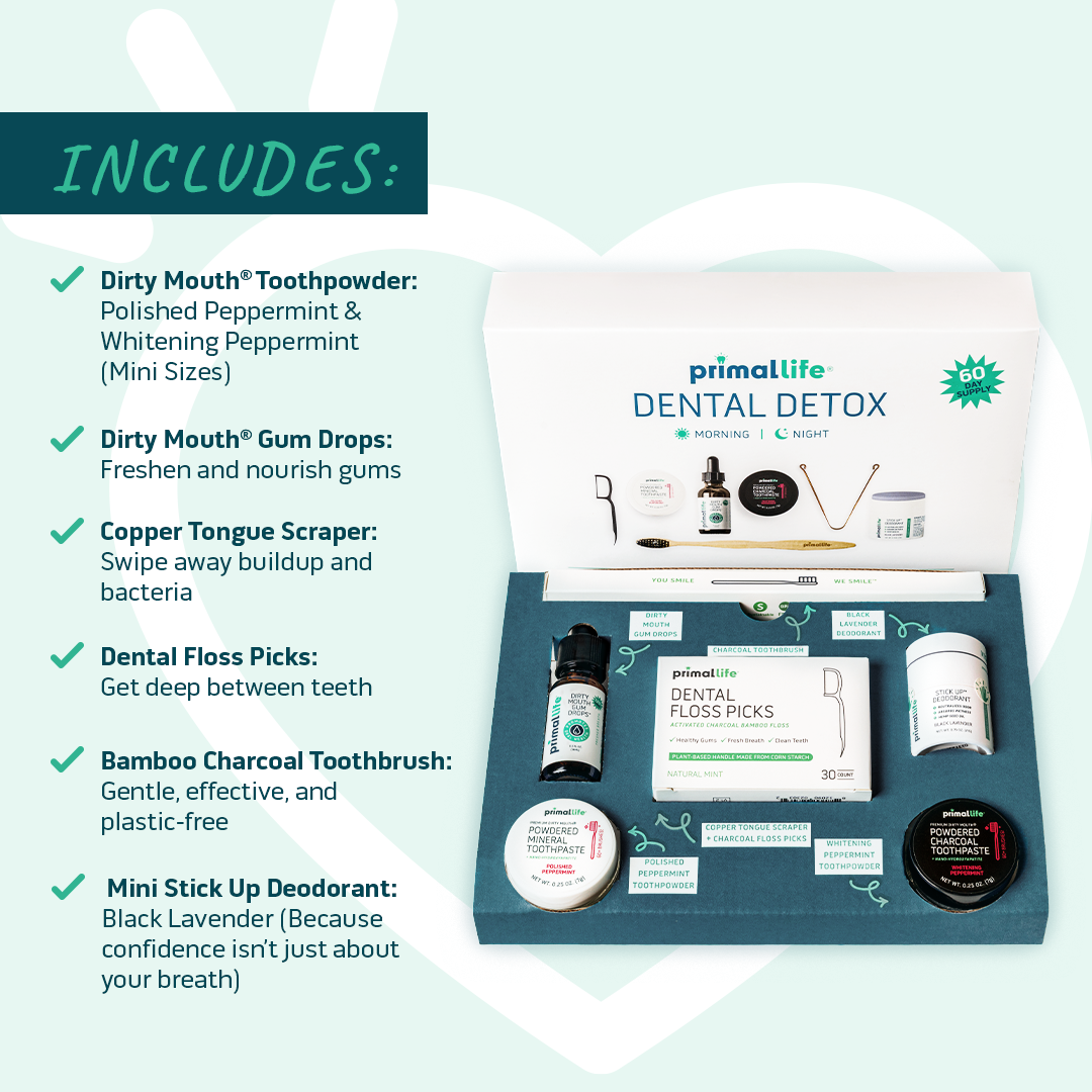 Dental DETOX KIT by Primal Life Organic II LLC