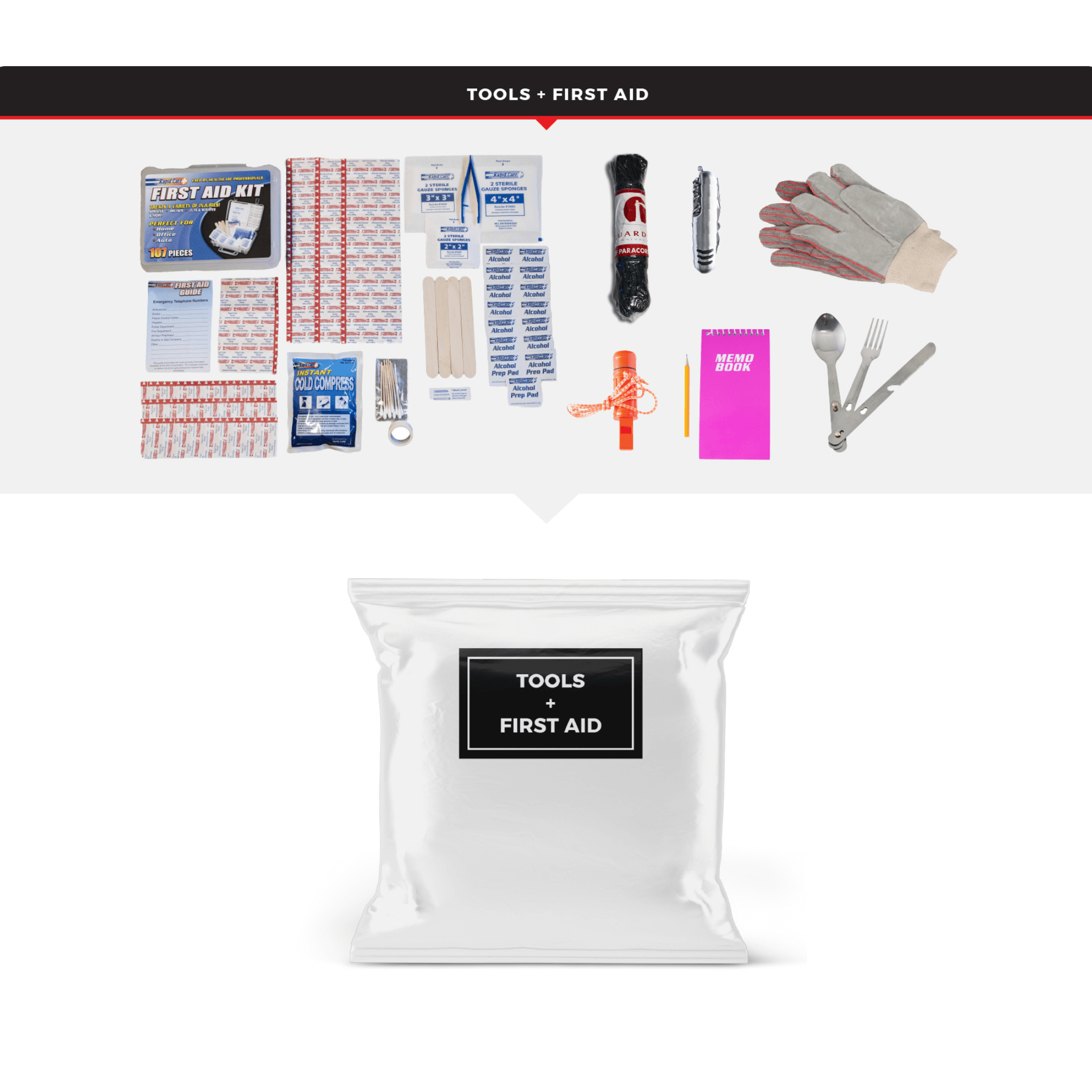 WSK Elite 72-Hour Emergency Evacuation Survival Rolling Bag - Jupiter Gear