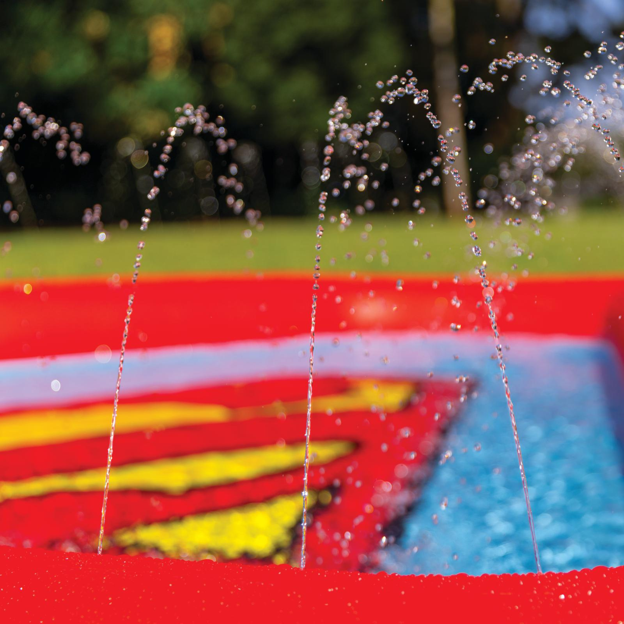 WOW Sports DC Comics Superman Splash Pad for Kids and Toddlers by Jupiter Gear