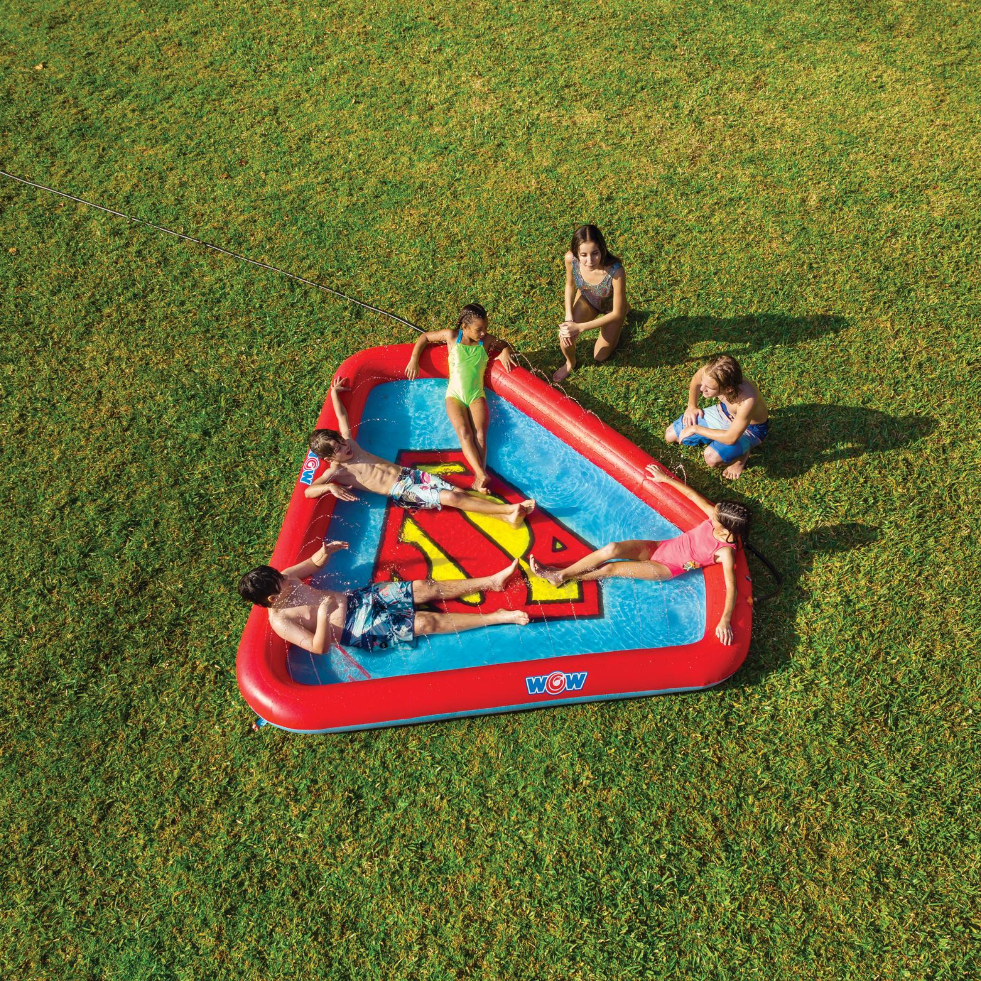 WOW Sports DC Comics Superman Splash Pad for Kids and Toddlers by Jupiter Gear