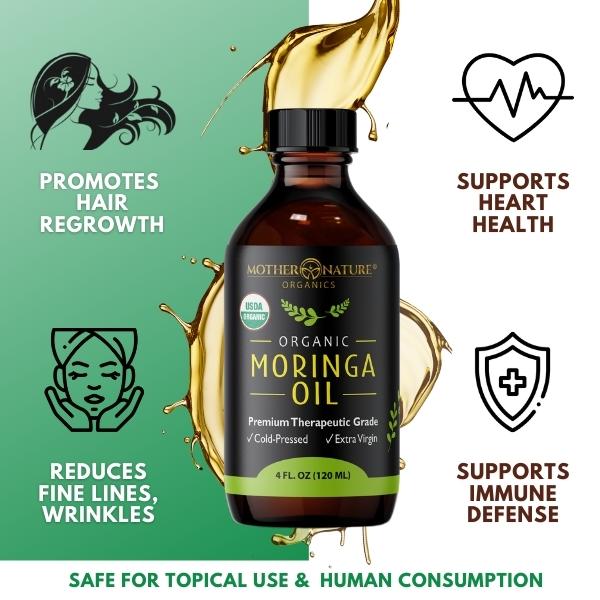 Benefits of Moringa Oil
