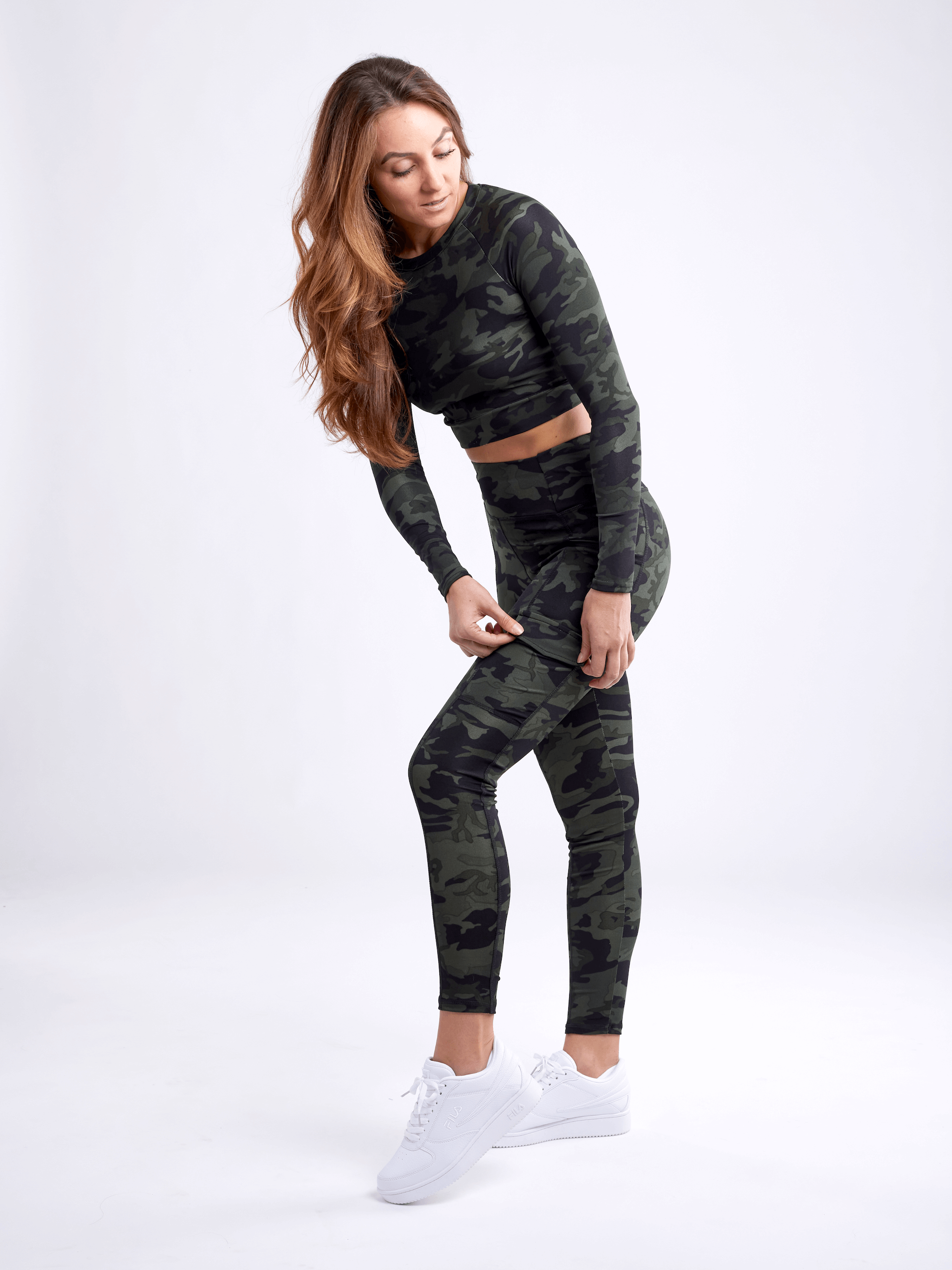JupiterGear Long-Sleeve Crop Top by Jupiter Gear