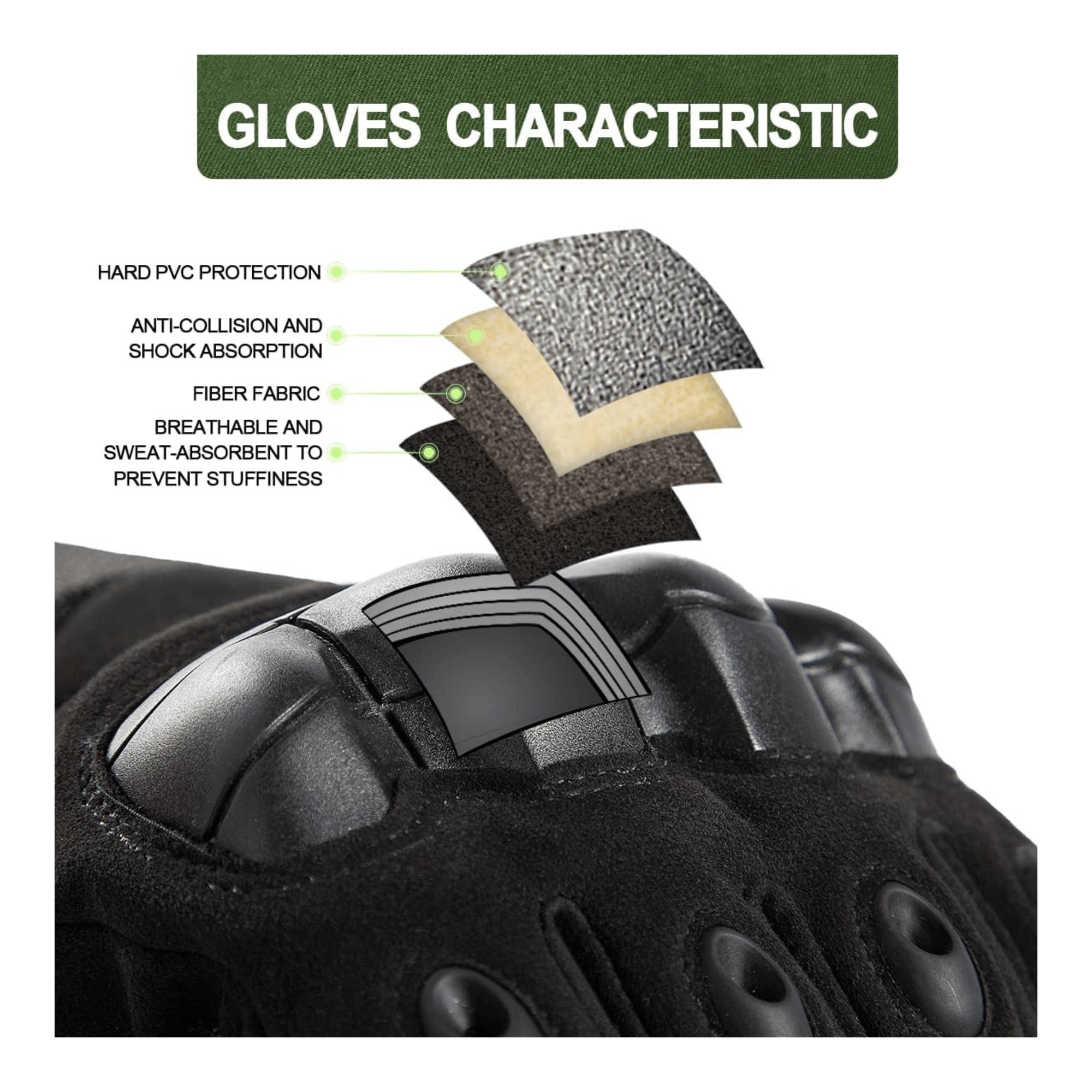 Tactical Military Airsoft Gloves for Outdoor Sports, Paintball, and Motorcycling with Touchscreen Fingertip Capability by Jupiter Gear