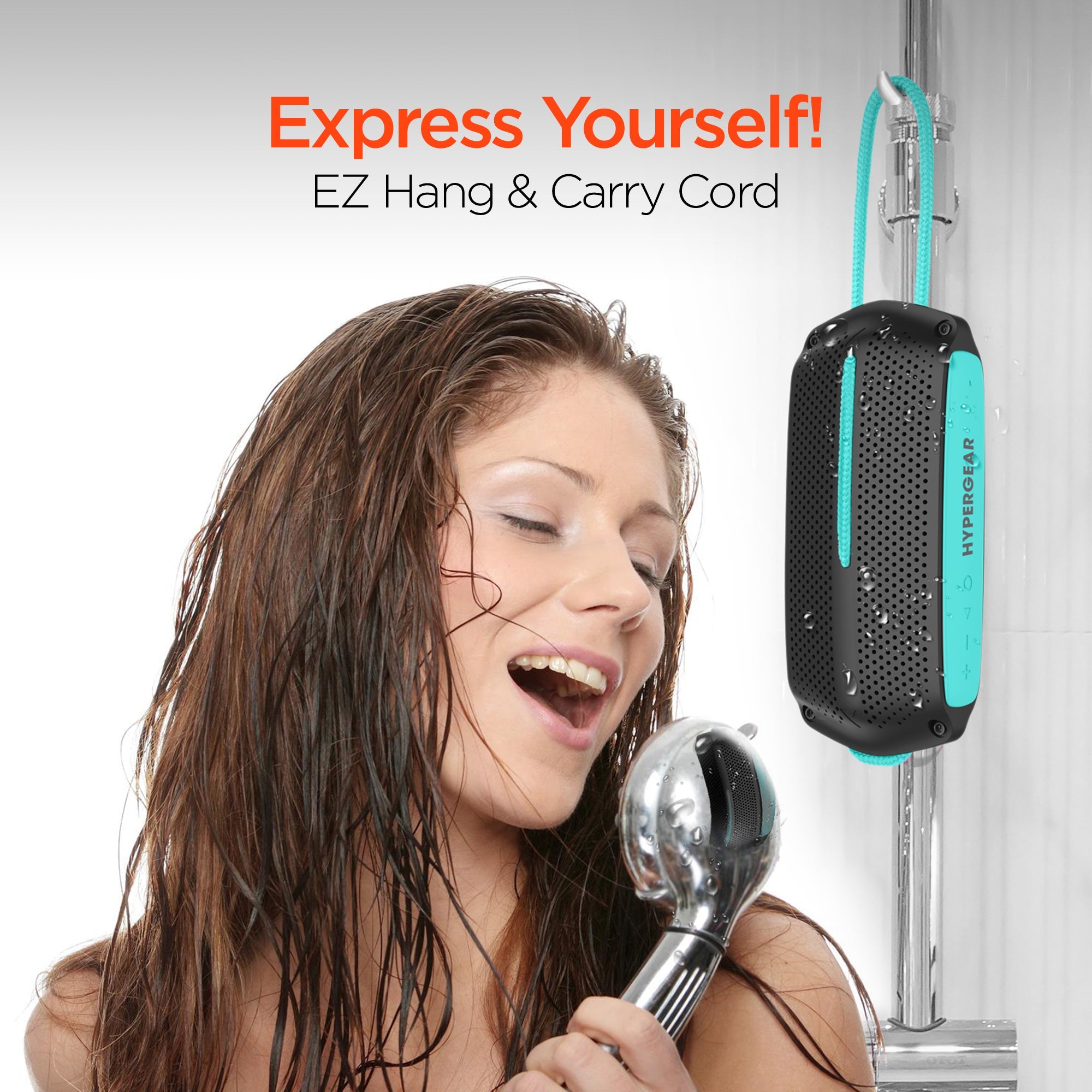 HyperGear Wave Water Resistant Wireless Speaker with Extended Battery Life by Jupiter Gear