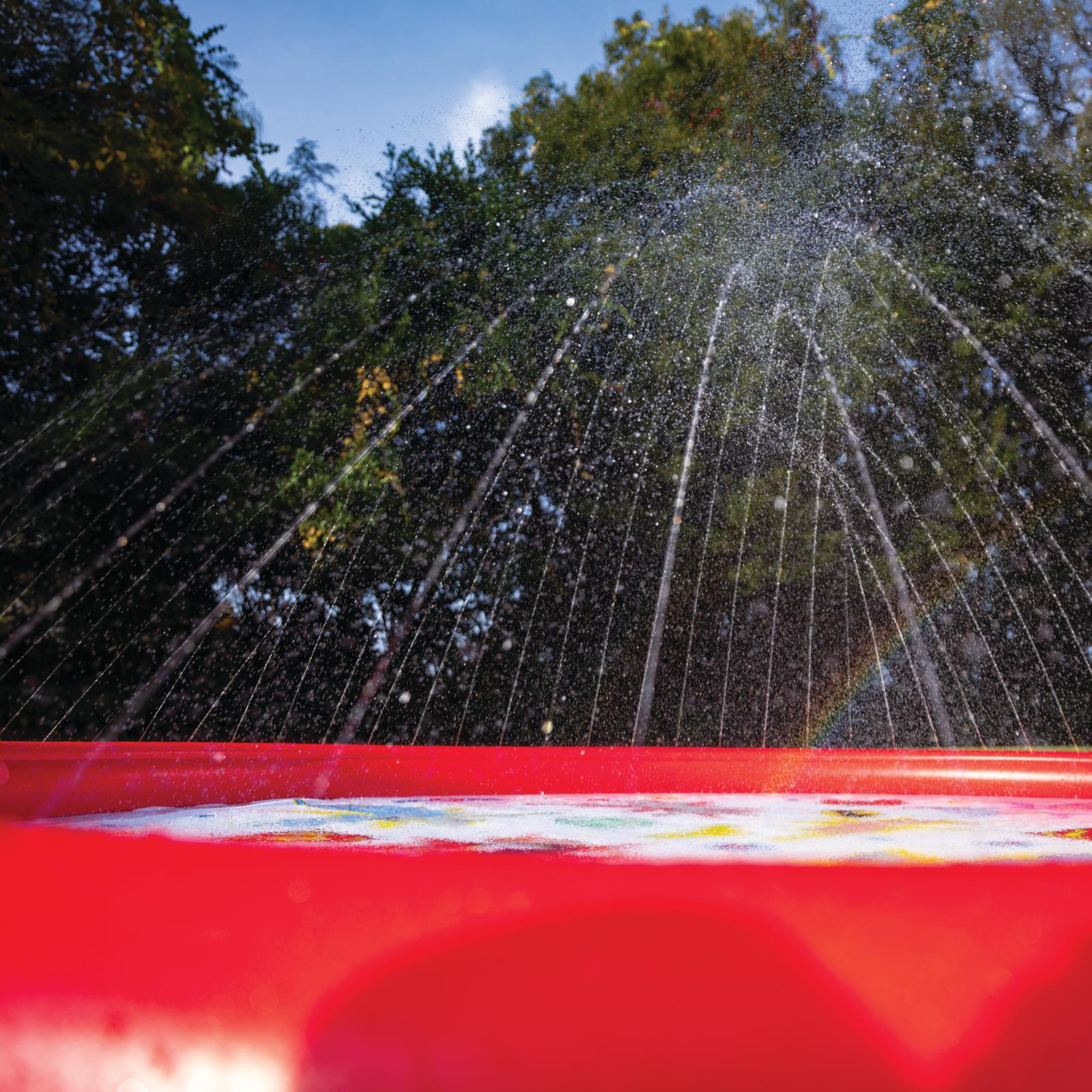 WOW Sports DC Comics Justice League 12ft Splash Pad and Wading Pool by Jupiter Gear