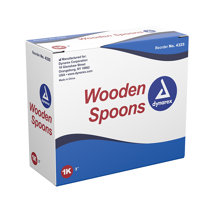 Dynarex Wooden Spoons (10000 Count)