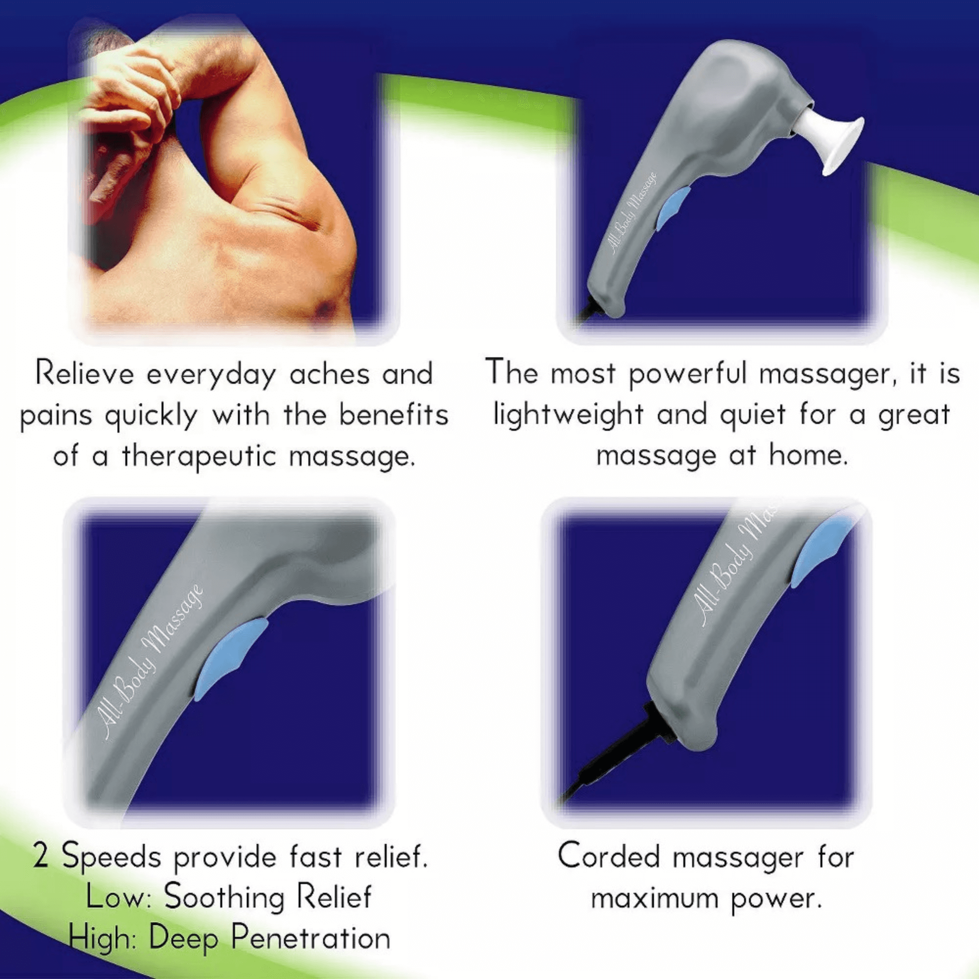 Wahl All-Body Therapeutic Massager by Jupiter Gear