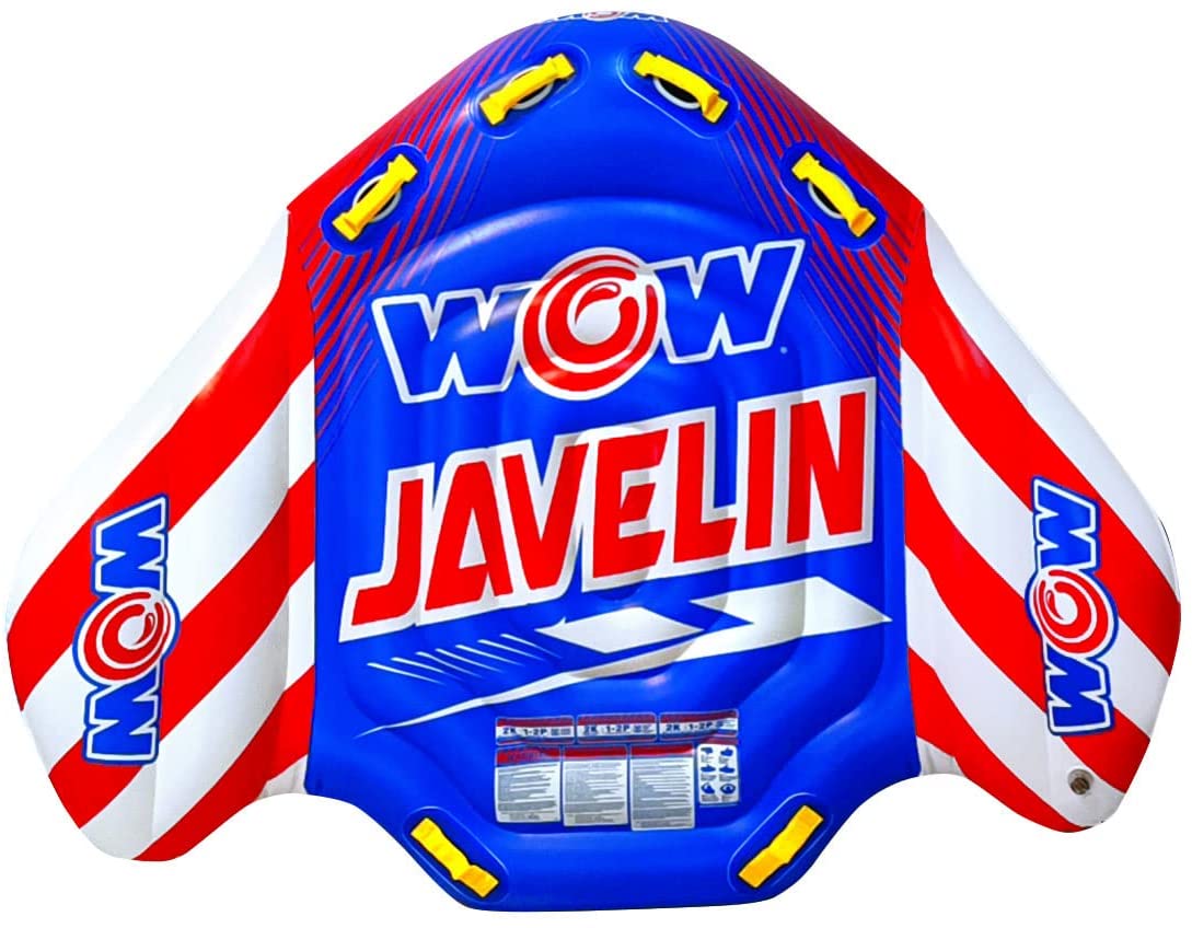 WOW Sports Javelin 2 Person 2P Towable (22-WTO-3974) by Jupiter Gear