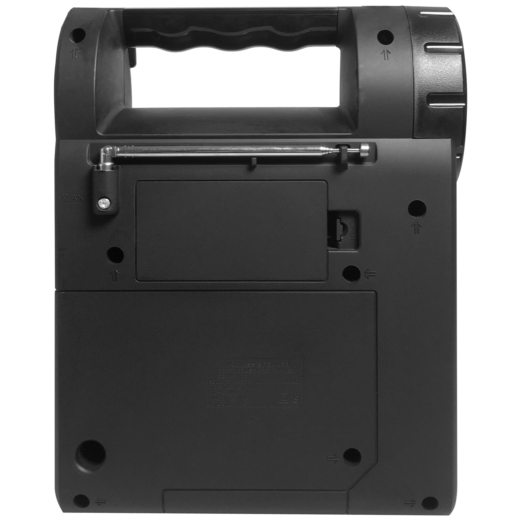 Supersonic Solar Power Speaker with FM Radio / Flashlight / Lantern by Jupiter Gear