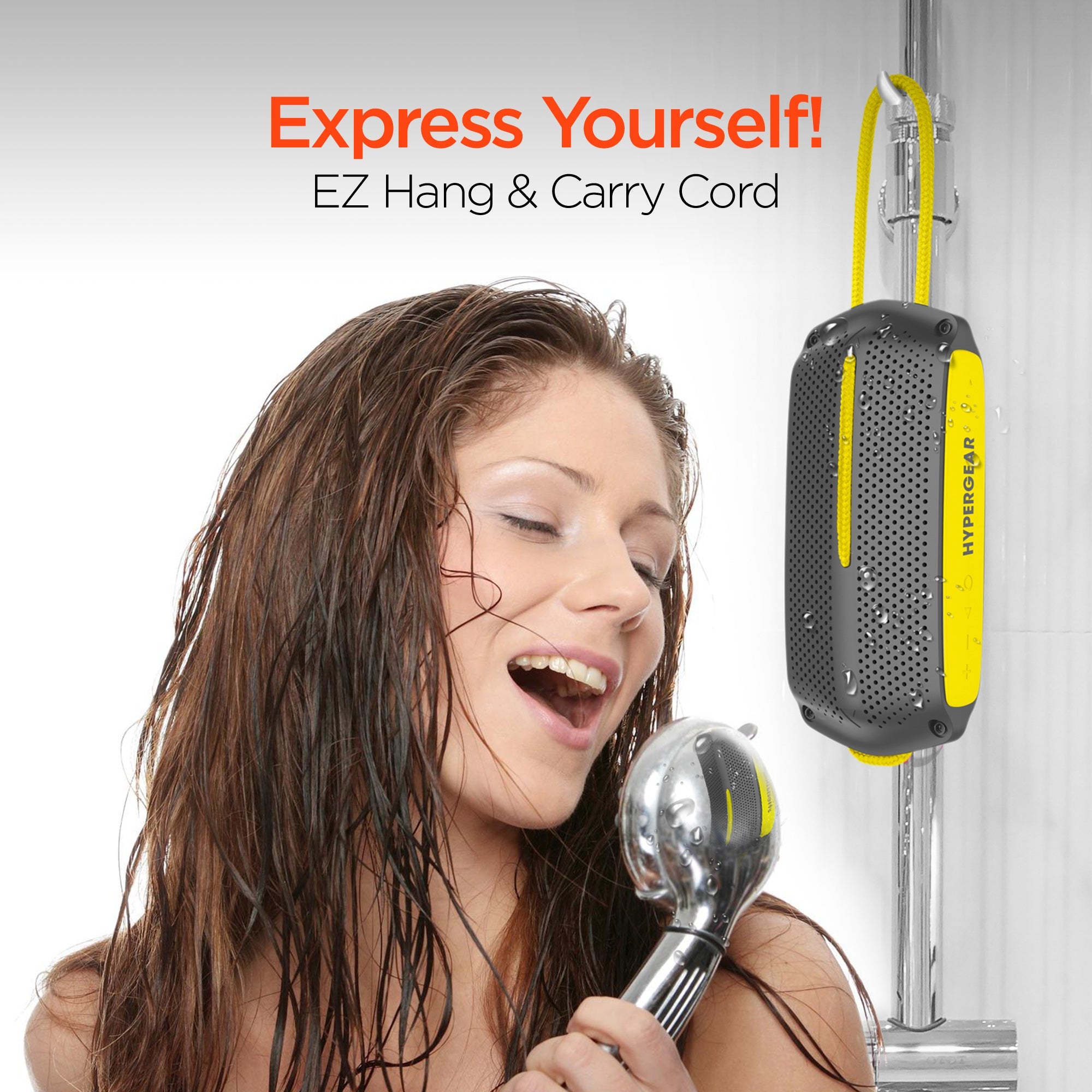 HyperGear Wave Water Resistant Wireless Speaker with Extended Battery Life by Jupiter Gear