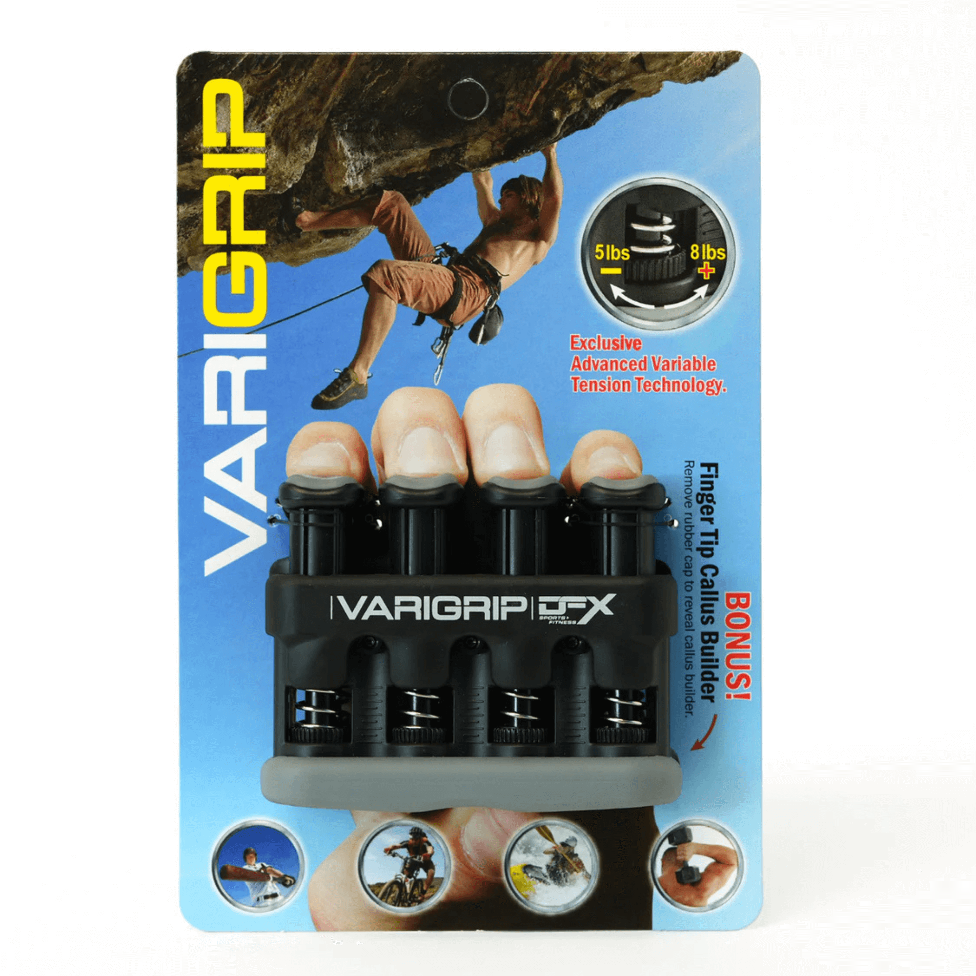 DFX VariGrip Fingertip Callus Builder by Jupiter Gear