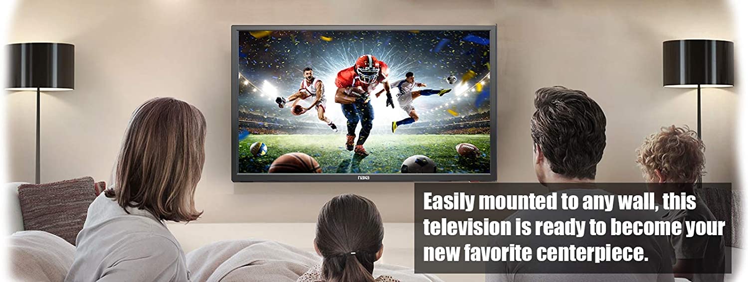 Naxa 32" LED HDTV with DVD and Media Player with USB, SD Card Reader and HDMI by Jupiter Gear