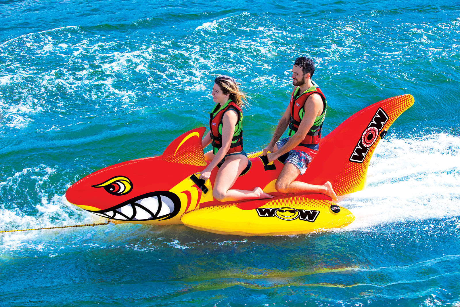 WOW Sports Big Shark 2P Towable (20-1040) by Jupiter Gear