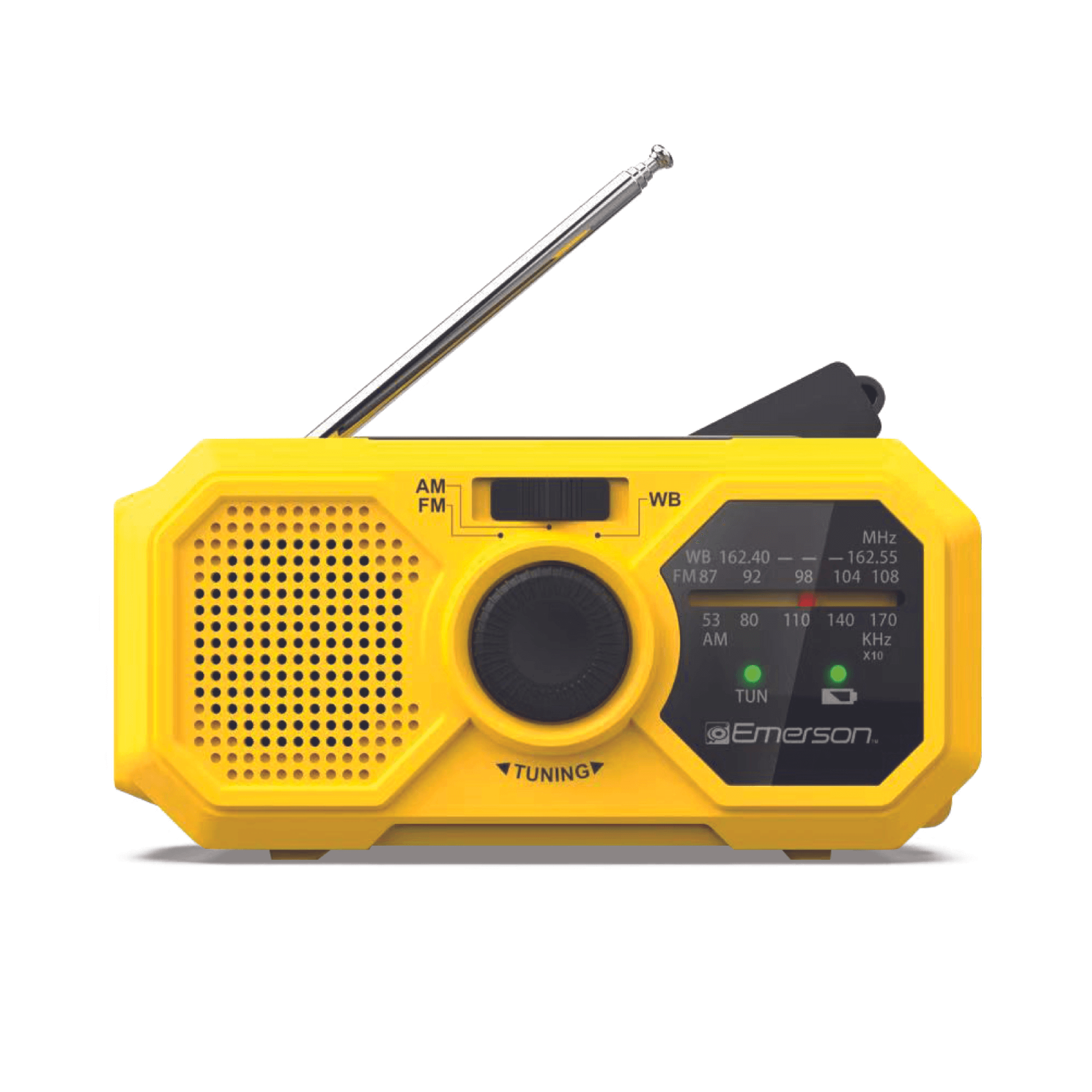 Emerson Emergency AM / FM Radio with Weather Band and Power Bank by Jupiter Gear