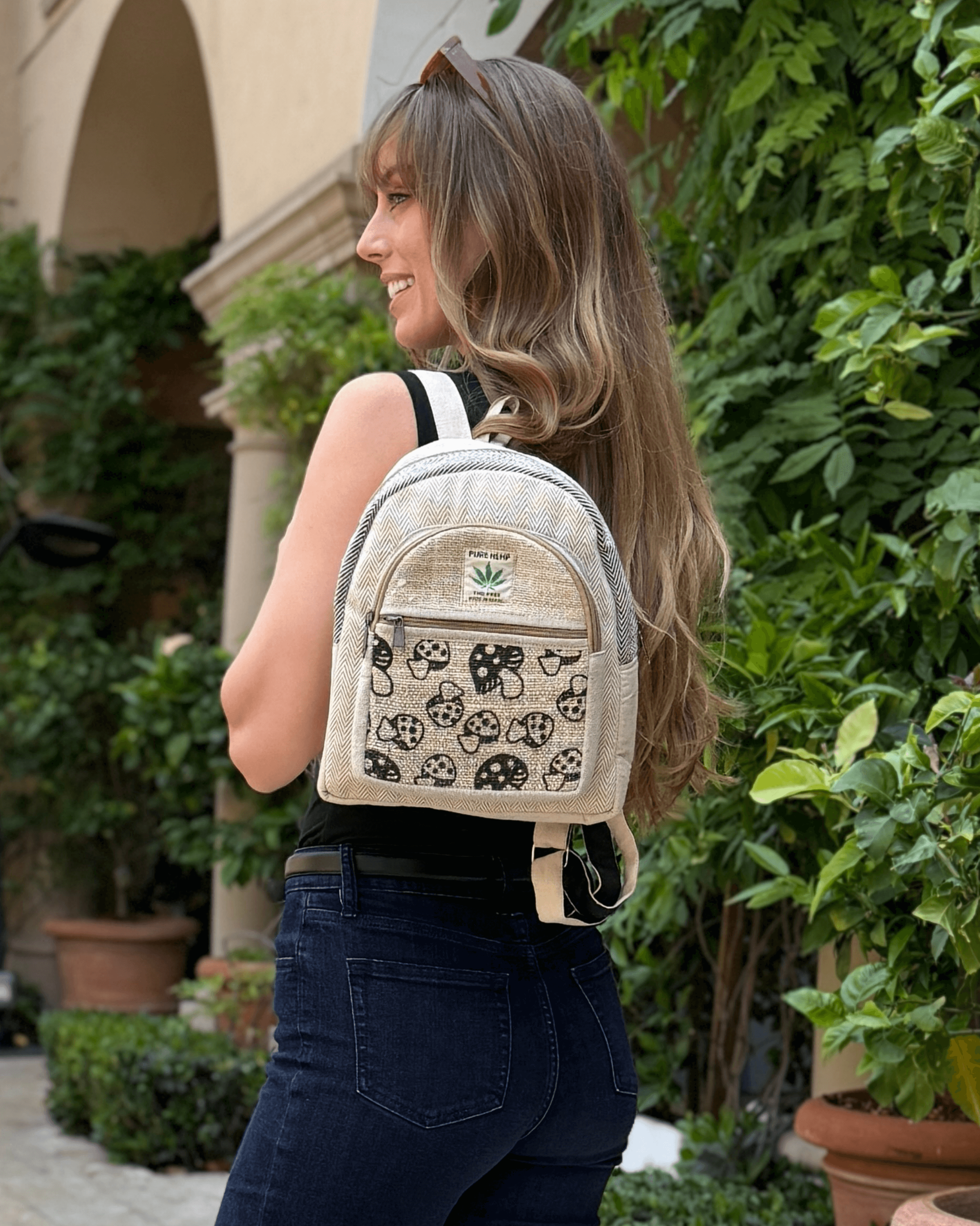 Kathmandu Collection Mini Hemp Mushroom Backpack by Jupiter Gear