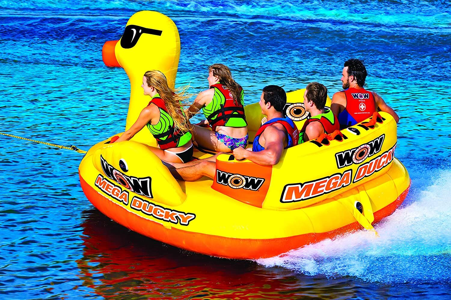 WOW Watersports Mega Ducky 5 Person Towable by Jupiter Gear