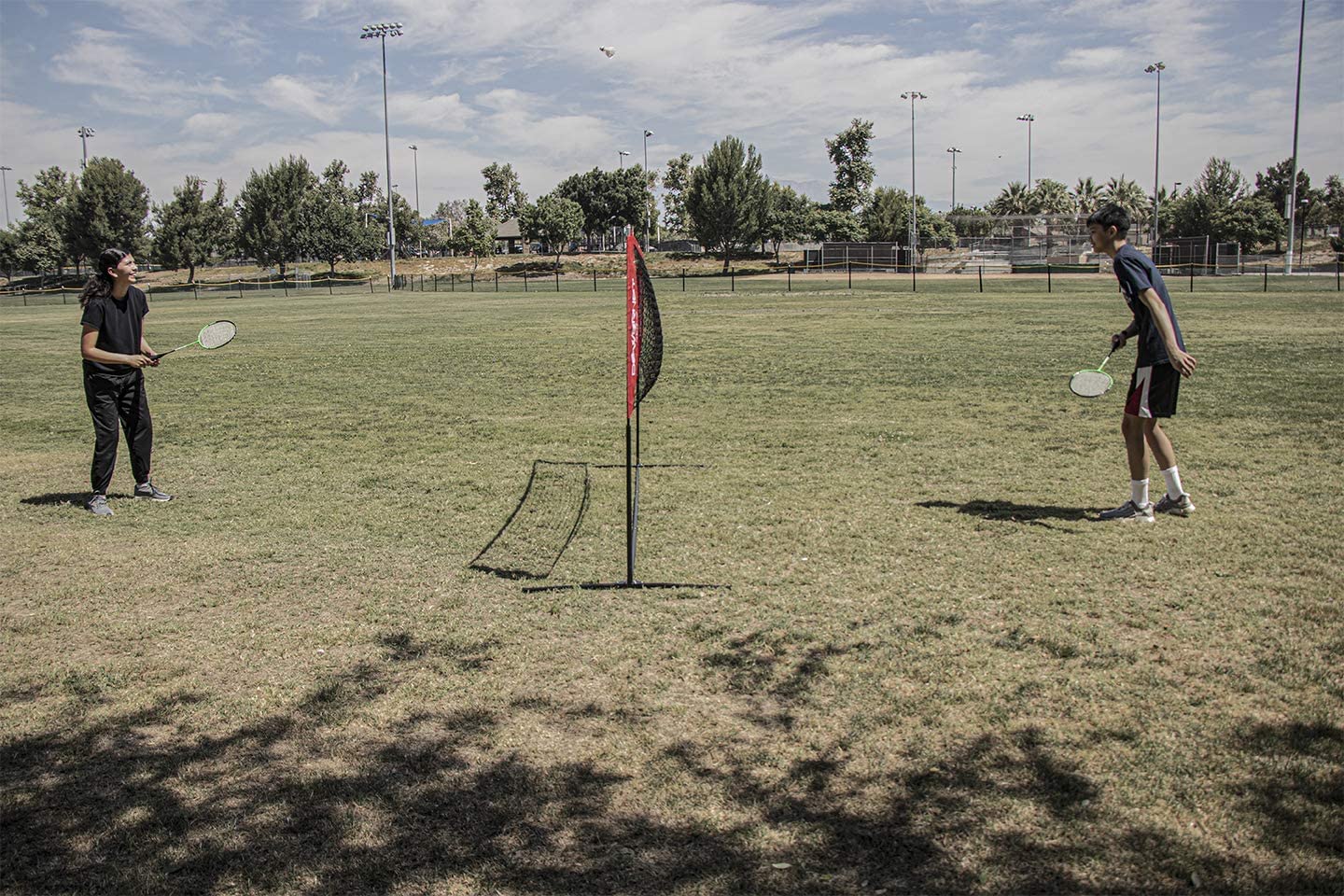 PowerNet Portable 10x3 Ft Net for Tennis Badminton Volleyball Pickellball (1050) by Jupiter Gear