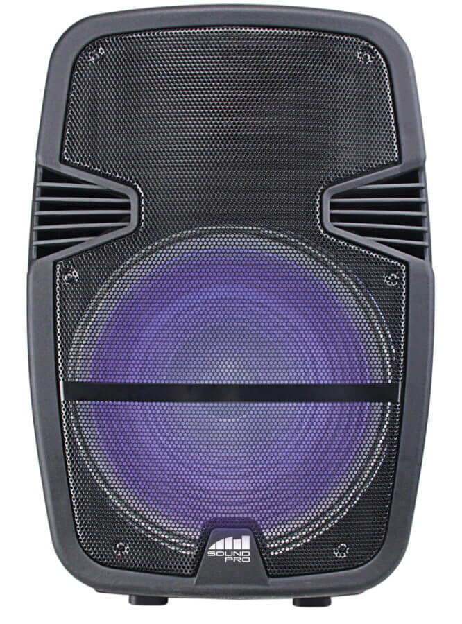 Naxa Portable 15 inch Bluetooth Party Speaker with Disco Light by Jupiter Gear