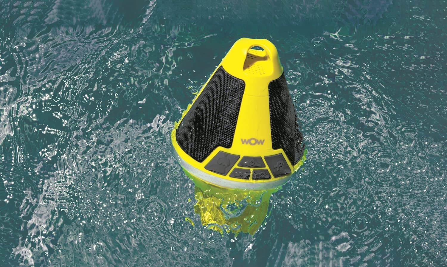 WOW Sports WOW-SOUNDBOARD SUP Stand Up Inflatable Paddleboard with WOW-SOUND Buoy (21-3010) by Jupiter Gear