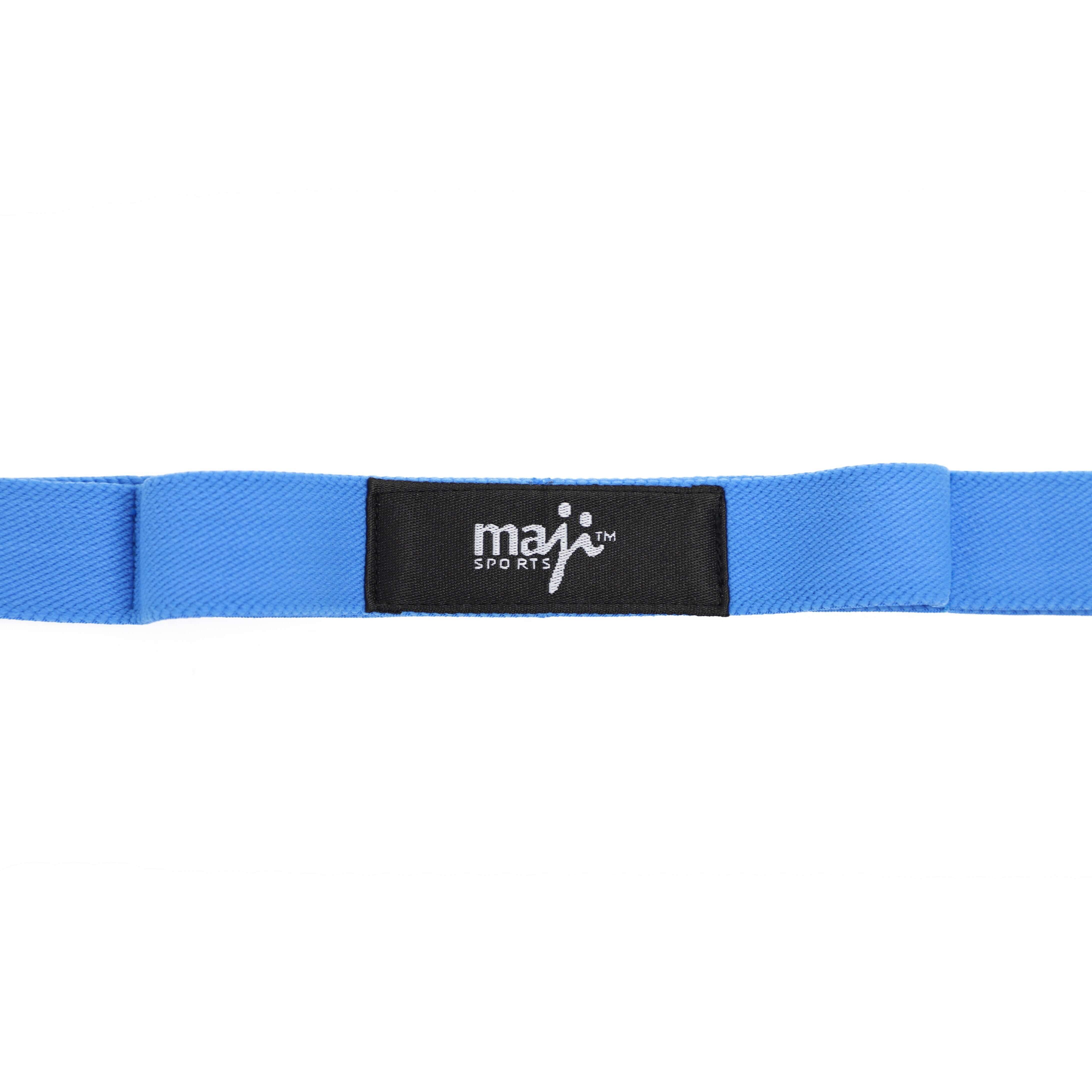 Maji Sports Elastic Yoga Straps With 10 Loops by Jupiter Gear