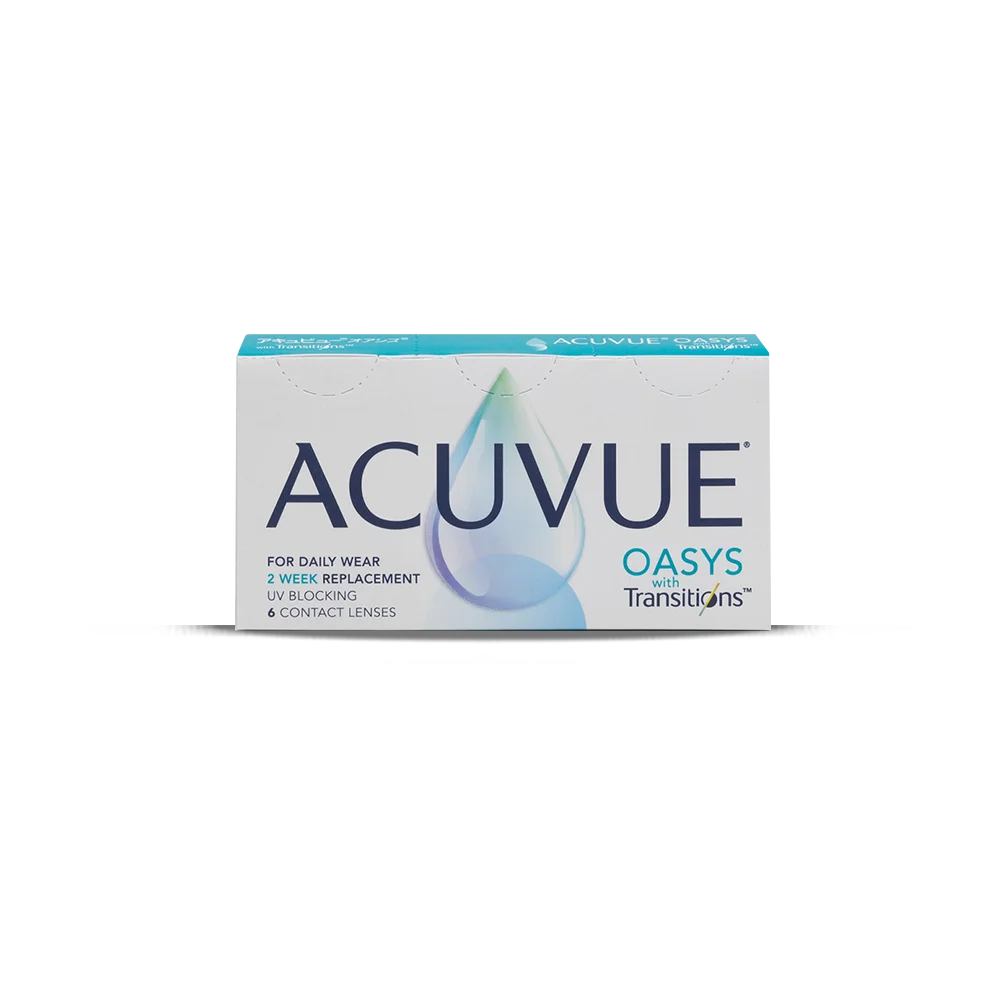 Acuvue Oasys Transitions - 6 Pack by Fresh Lens sold by Fresh Lens | CanadianContactLenses.com