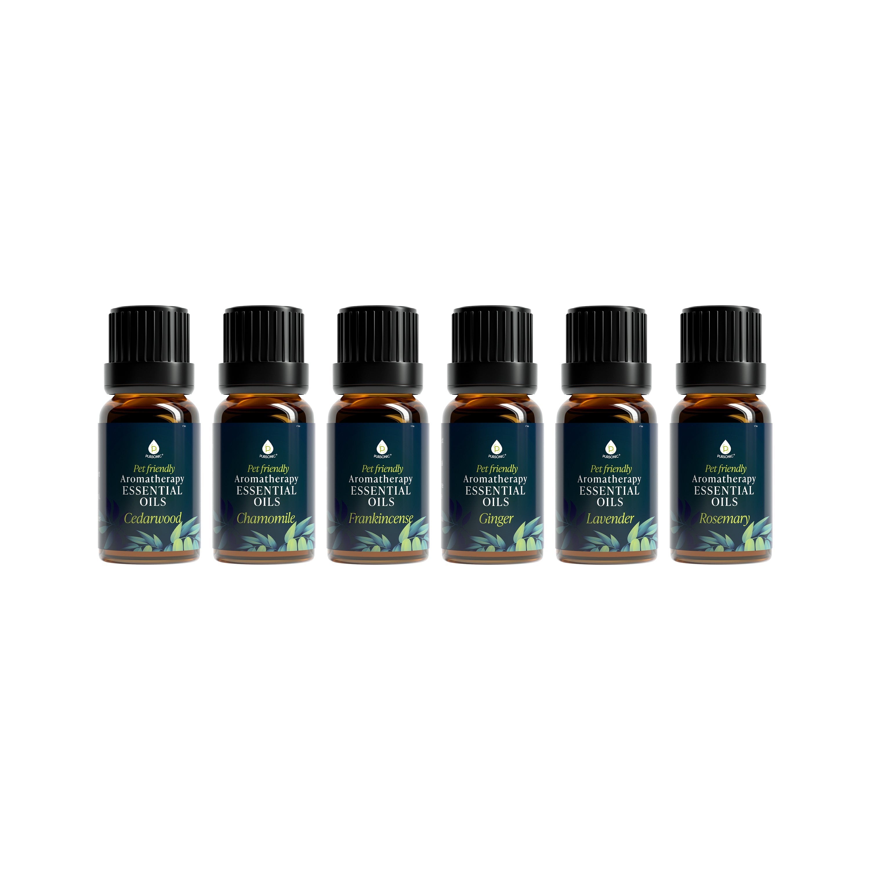 Pet Friendly 6 Pack Aromatherapy Collection by Pursonic
