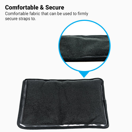 Premium Reusable Hot and Cold Therapy Gel Pack with Securement Straps by PlayMakar