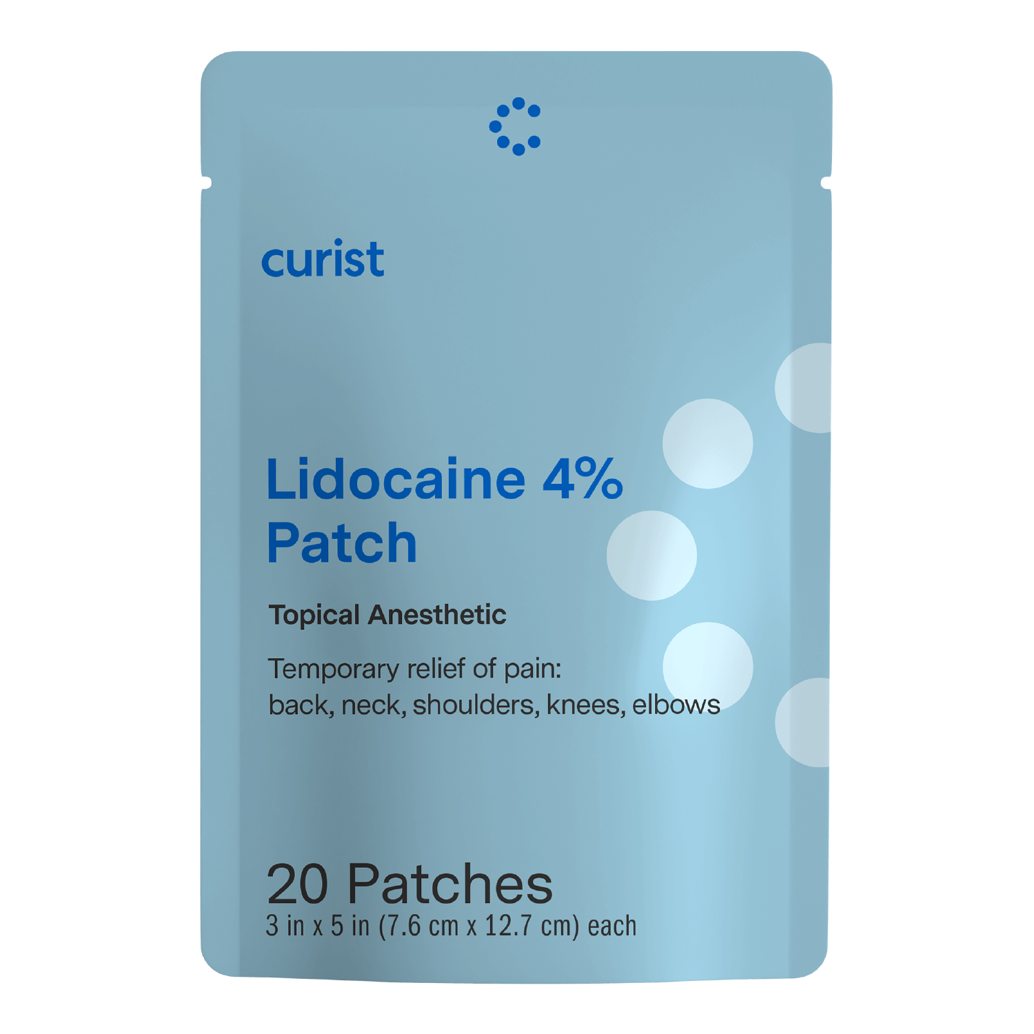 curist lidocaine 4% patch - 20 patches
