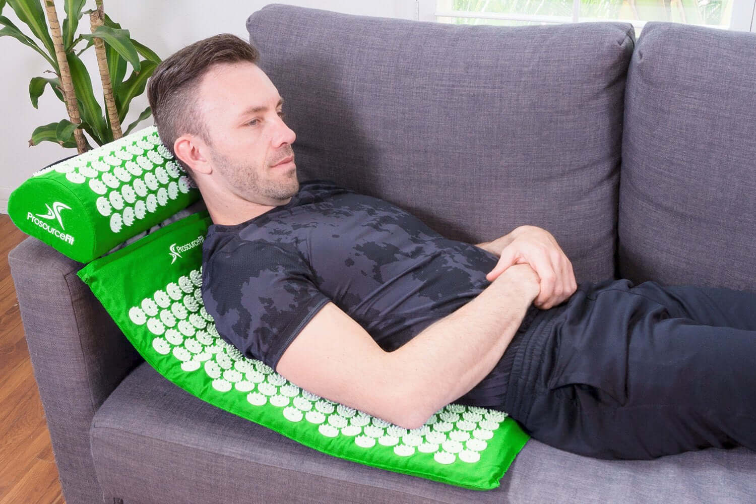 Acupressure Mat and Pillow Set by Jupiter Gear
