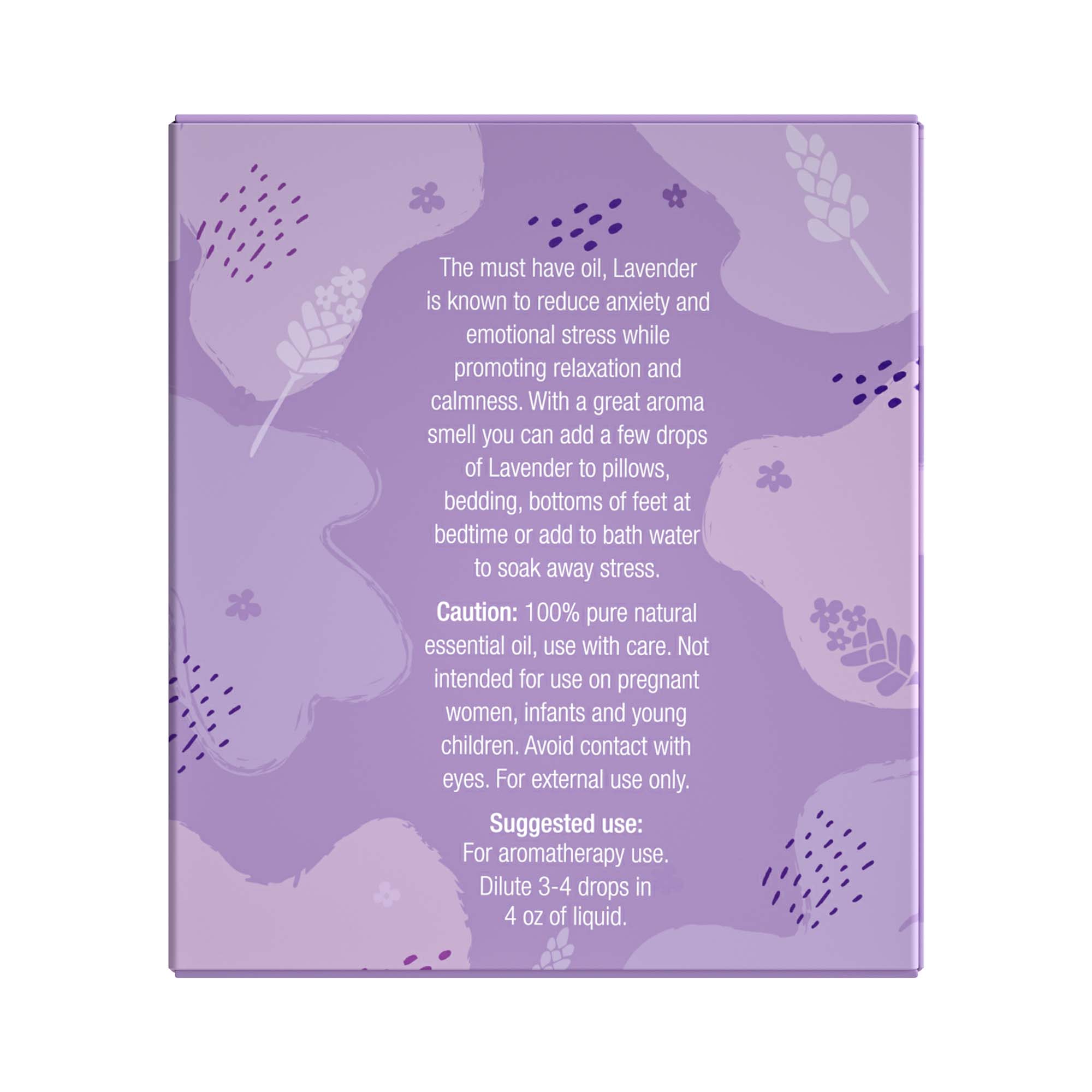 Pursonic 100% Natural Lavender Essential Oils, Pro Therapeutic Grade - 2 Count 30ML Each by Pursonic