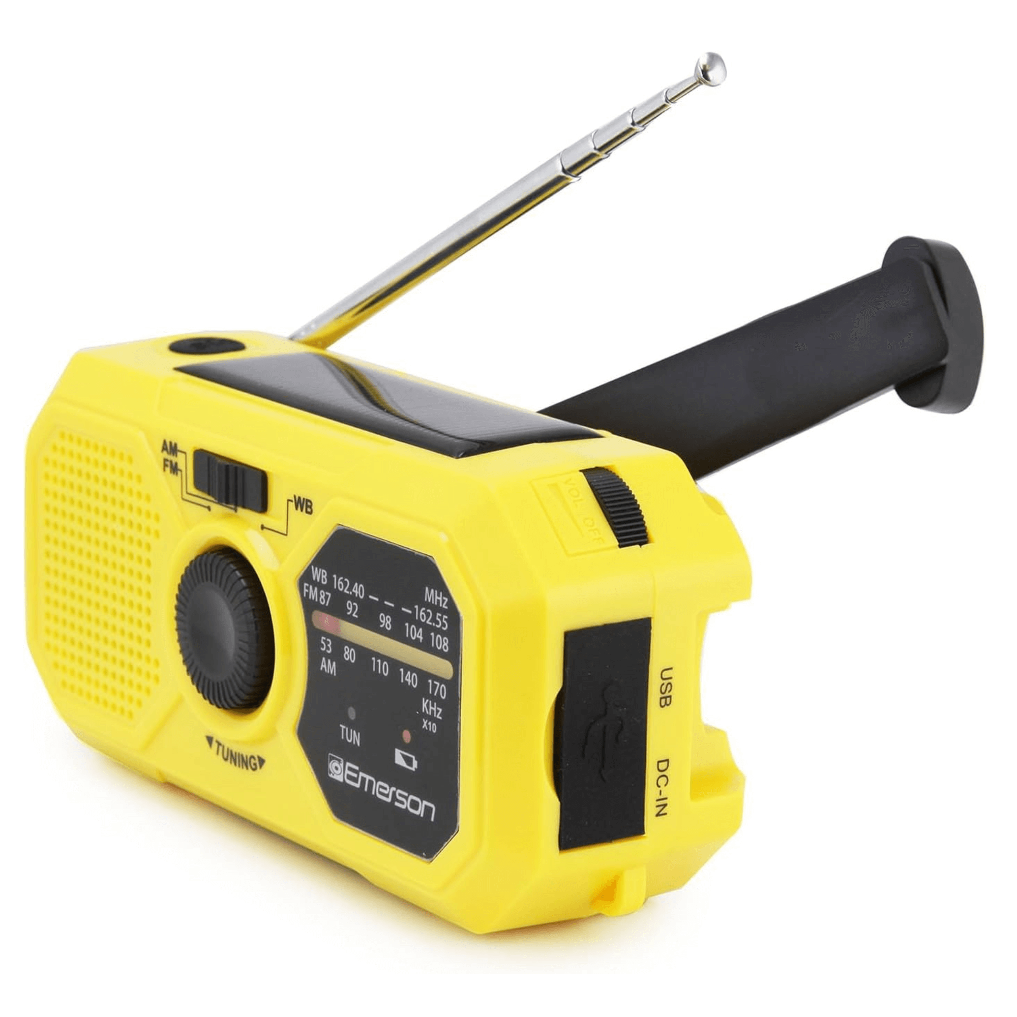 Emerson Emergency AM / FM Radio with Weather Band / Flashlight / Power Bank by Jupiter Gear