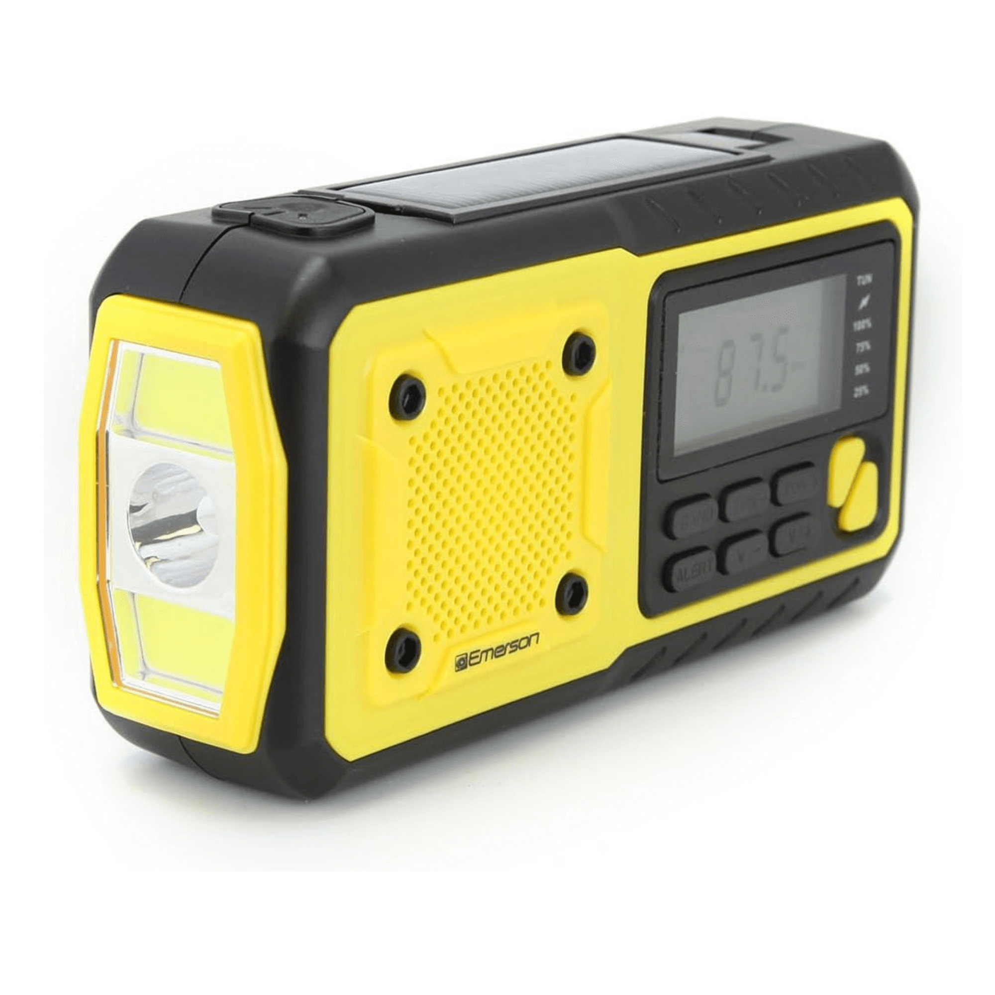 Emerson Emergency AM / FM Radio with Weather Band / Flashlight / Power Bank by Jupiter Gear