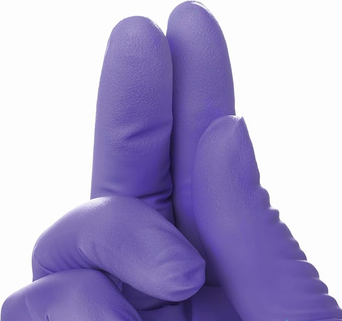 Halyard 1000ct Purple Nitrile Exam Gloves Non-Sterile Powder-Free 5.9 Mil, 9.5" Purple