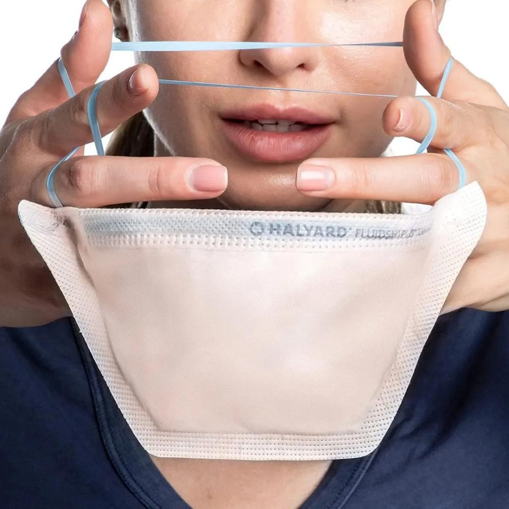 Halyard 210pcs Fluidshield 46827S Particulate Respirator Level 3 N95 Face Mask, Small Size
