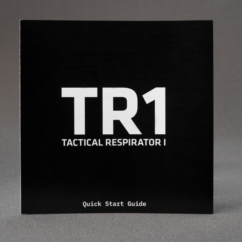TR1 Respirator w/ Tactical Pouch & 5 O2 Filters by O2Canada.com