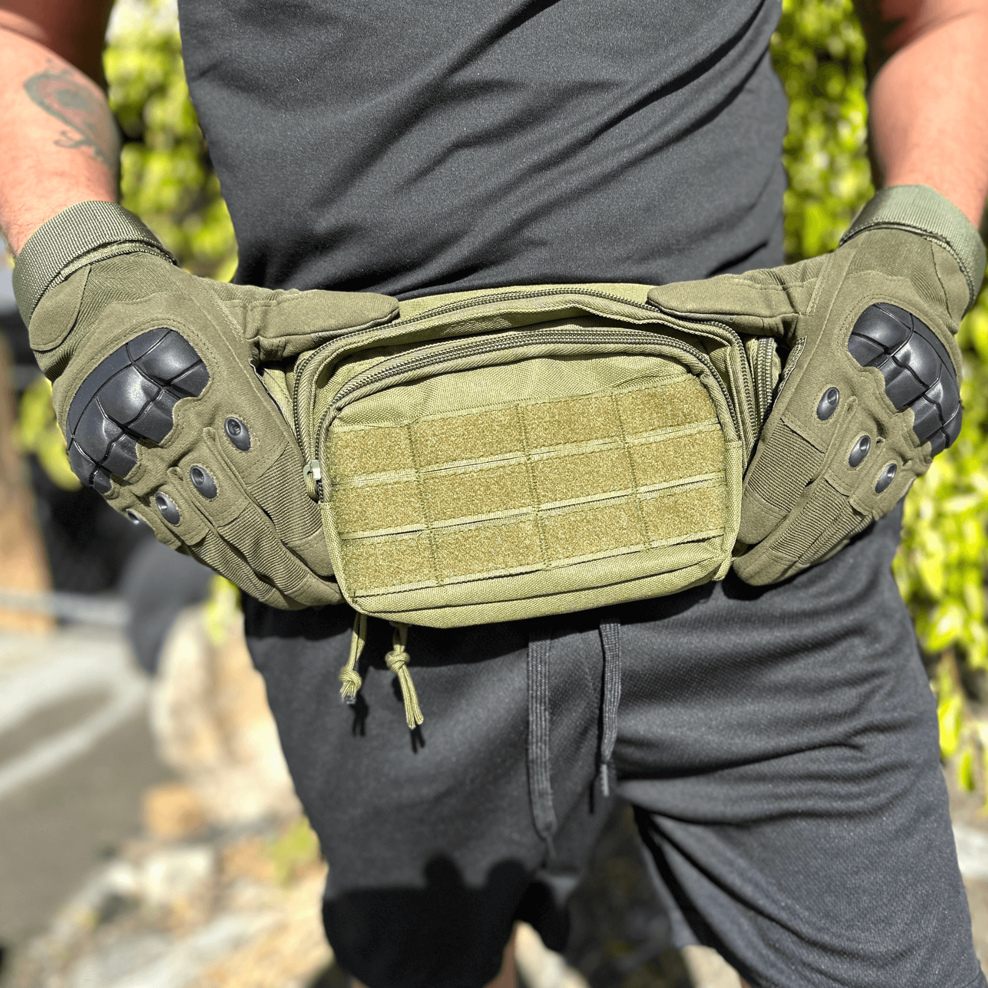 Tactical Military Airsoft Gloves for Outdoor Sports, Paintball, and Motorcycling with Touchscreen Fingertip Capability by Jupiter Gear
