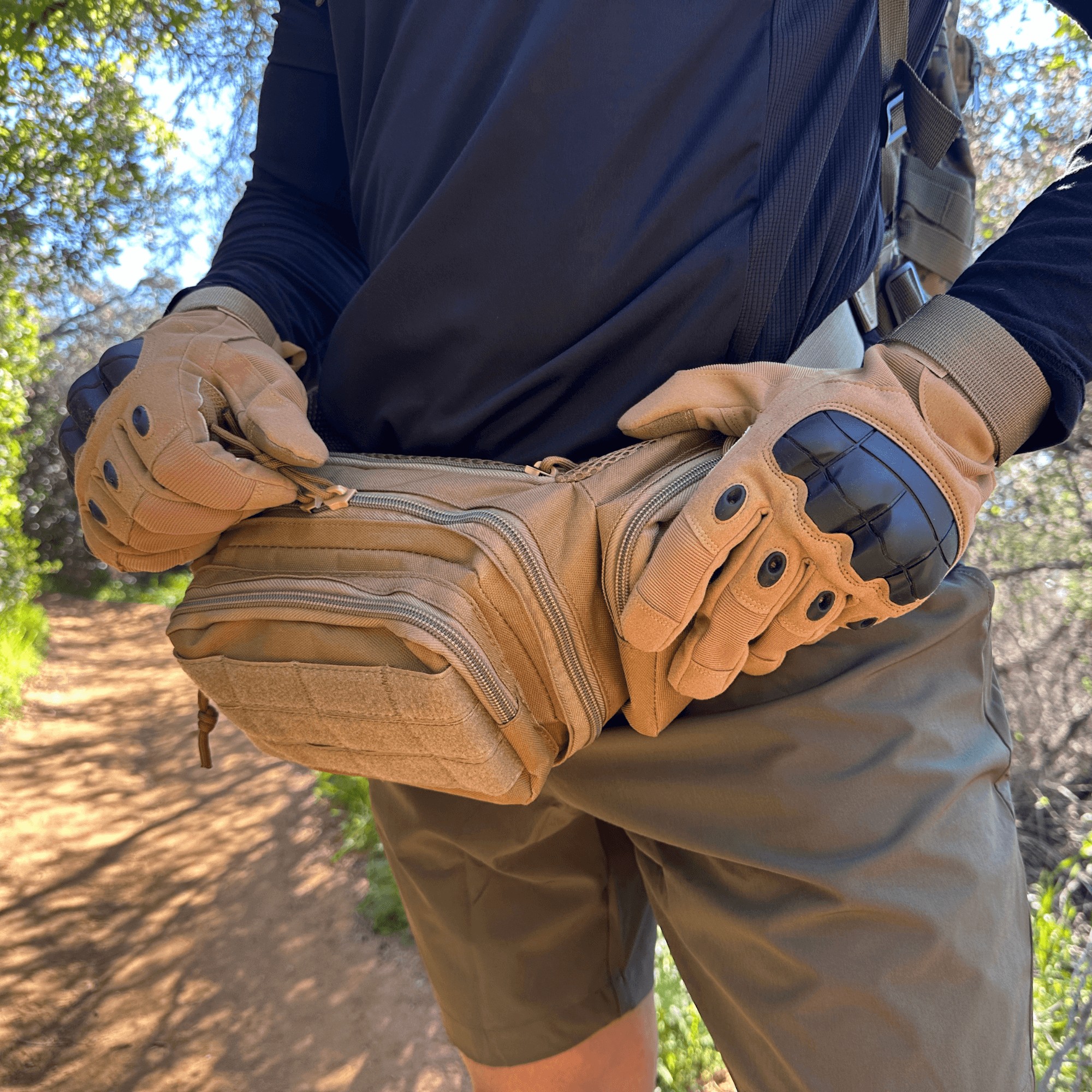 Tactical Military Airsoft Gloves for Outdoor Sports, Paintball, and Motorcycling with Touchscreen Fingertip Capability by Jupiter Gear