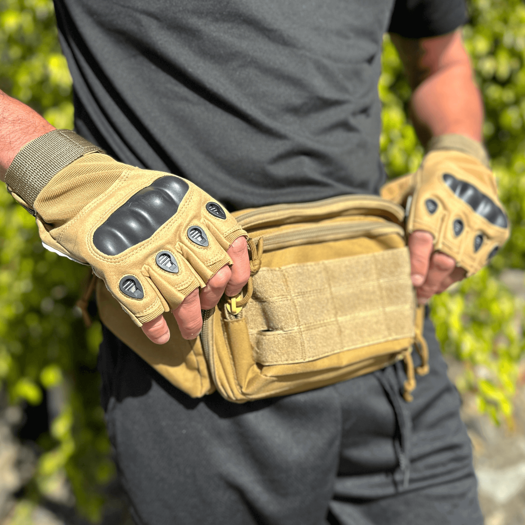 Tactical Fingerless Airsoft Gloves for Outdoor Sports, Paintball, and Motorcycling by Jupiter Gear